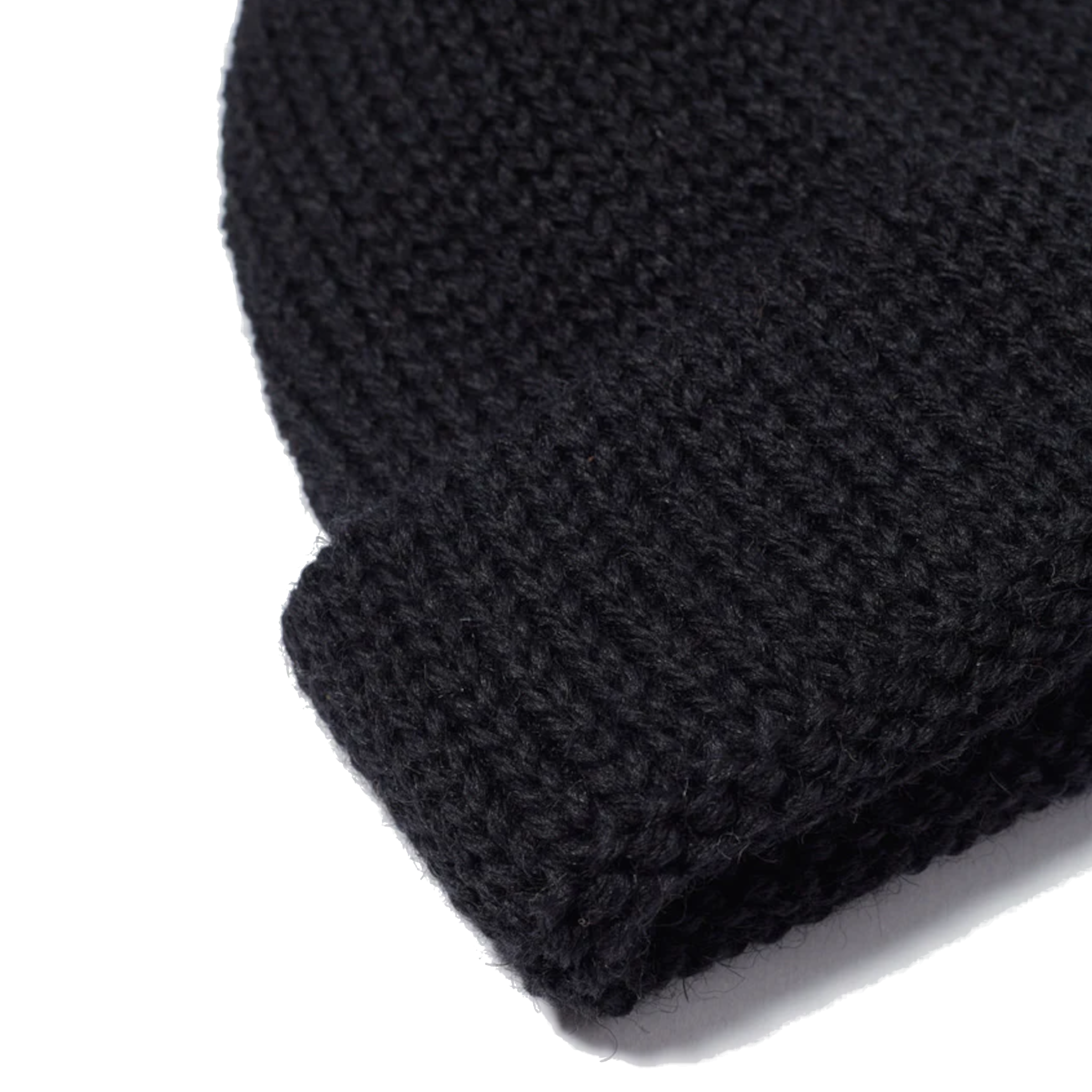 British Wool Short Watch Cap - Black-Universal Works-W2 Store