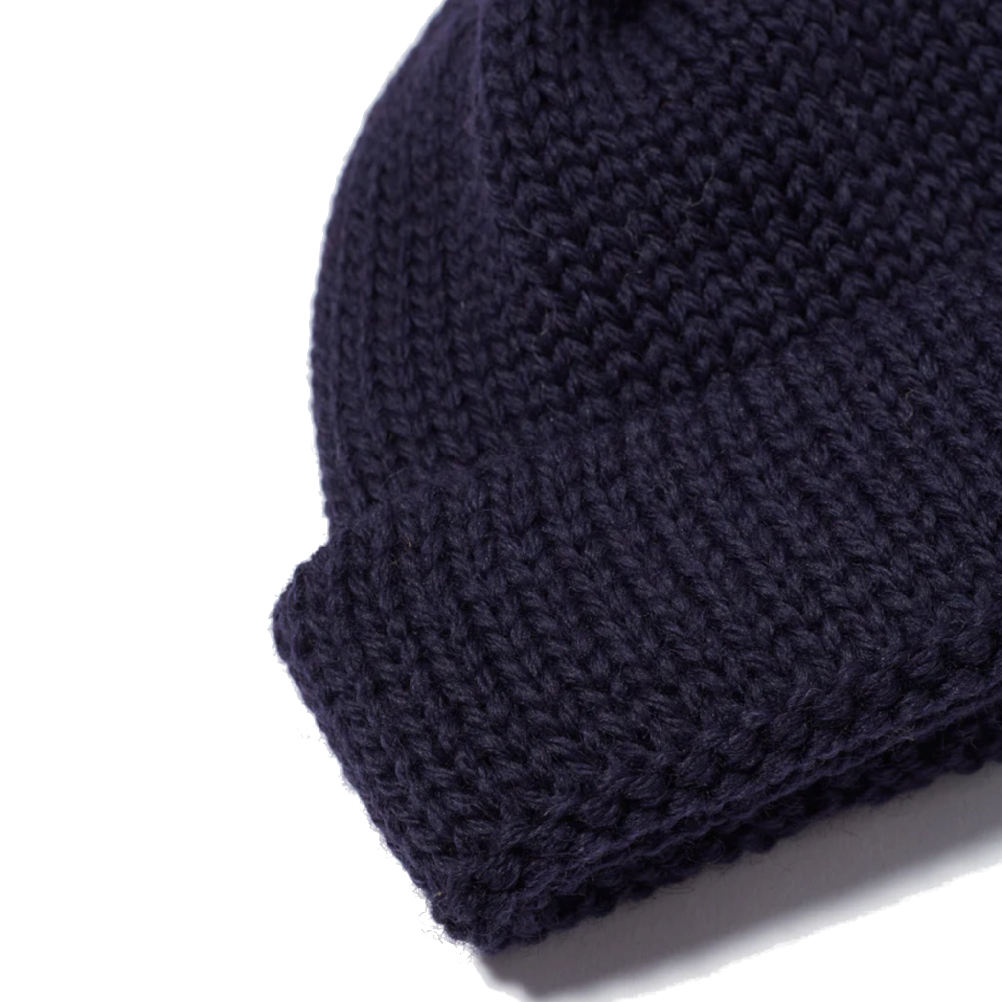 British Wool Short Watch Cap - Navy-Universal Works-W2 Store