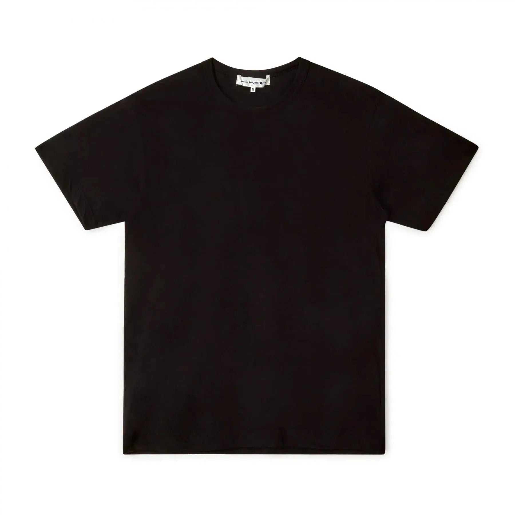 Comme des Garçons Shirt Short Sleeve T Shirt - Black-Comme des Garçons Shirt-W2 Store
