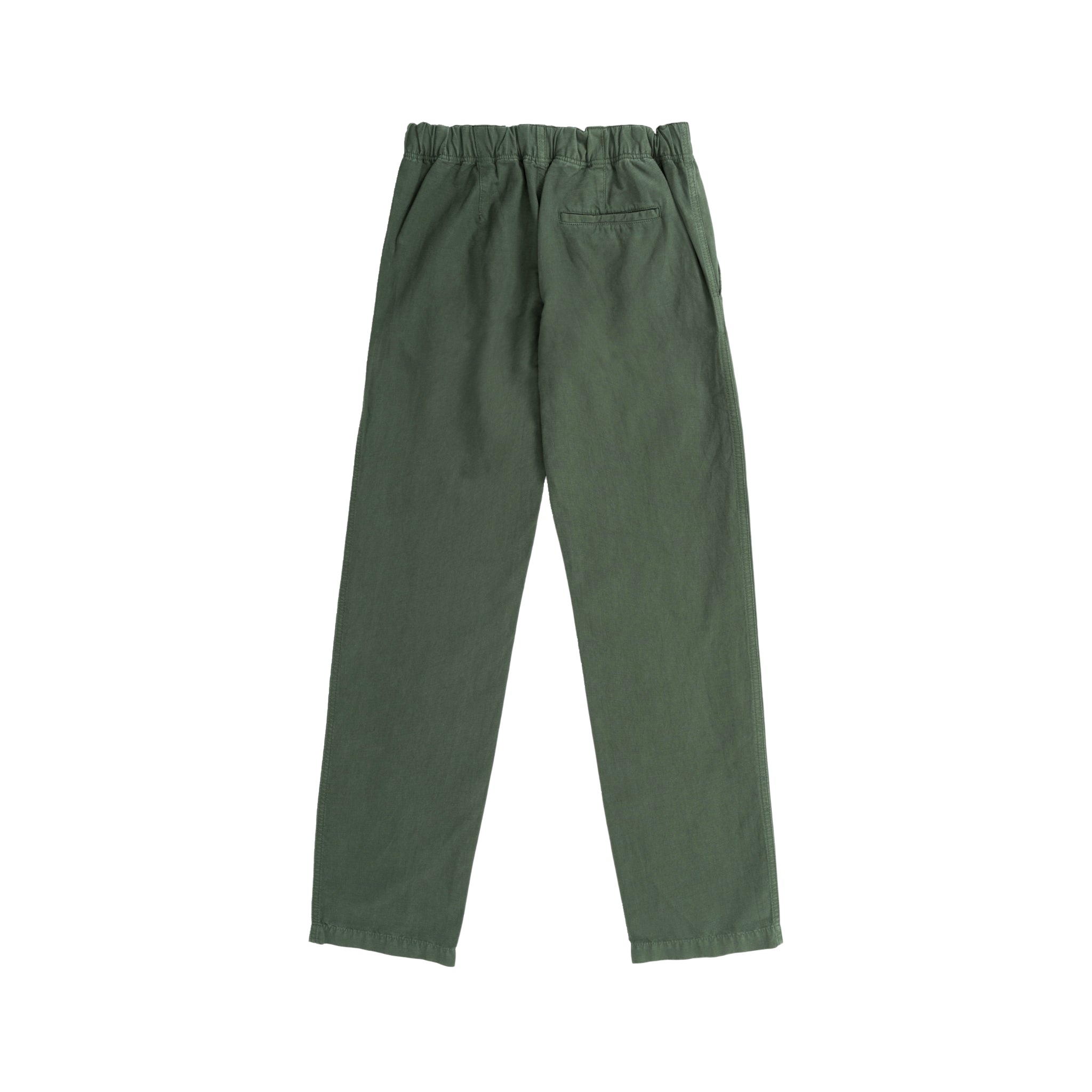Ezra Relaxed Cotton Linen Trouser - Spruce Green-Norse Projects-W2 Store