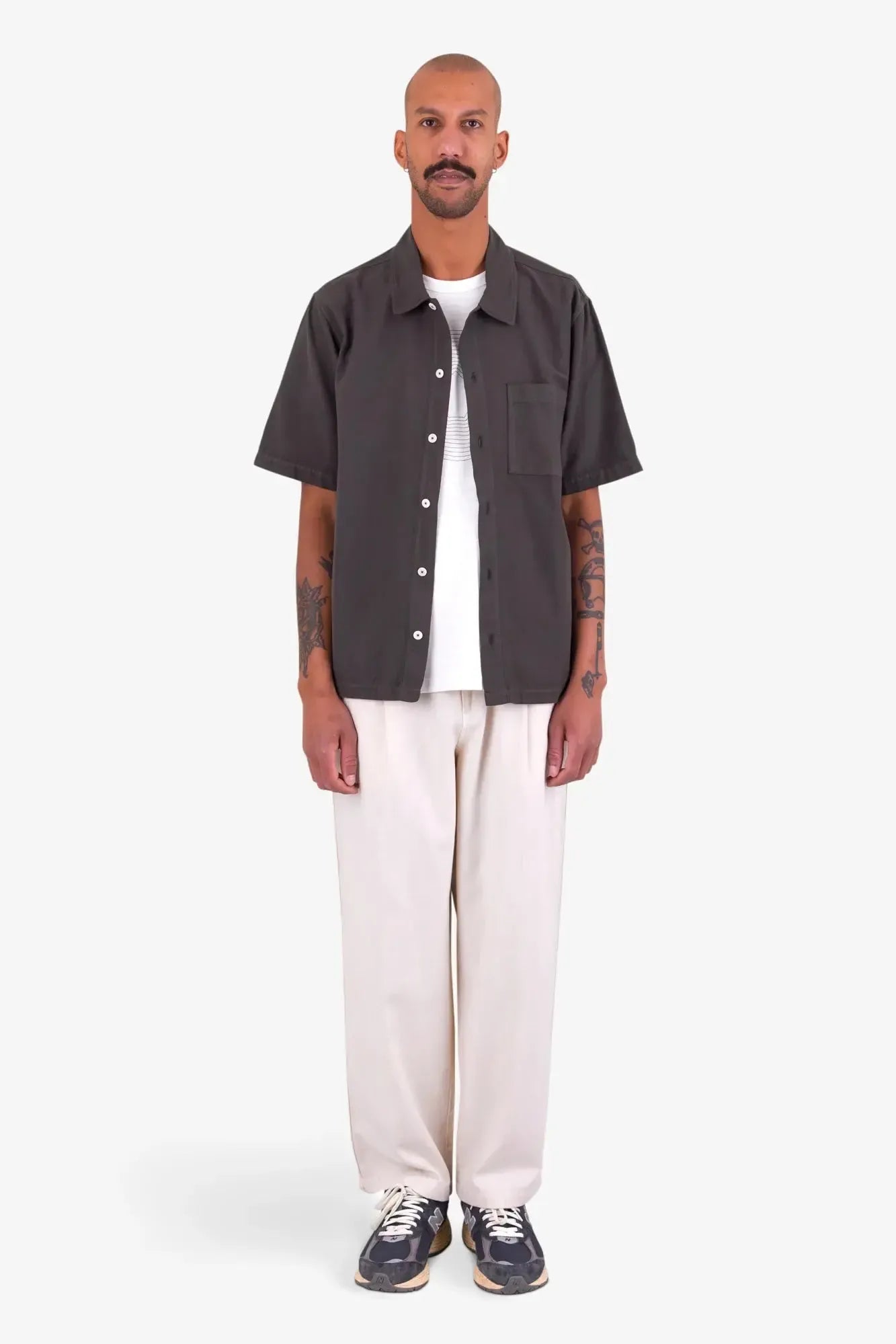 Gabe Shirt - Soft Black-Folk-W2 Store