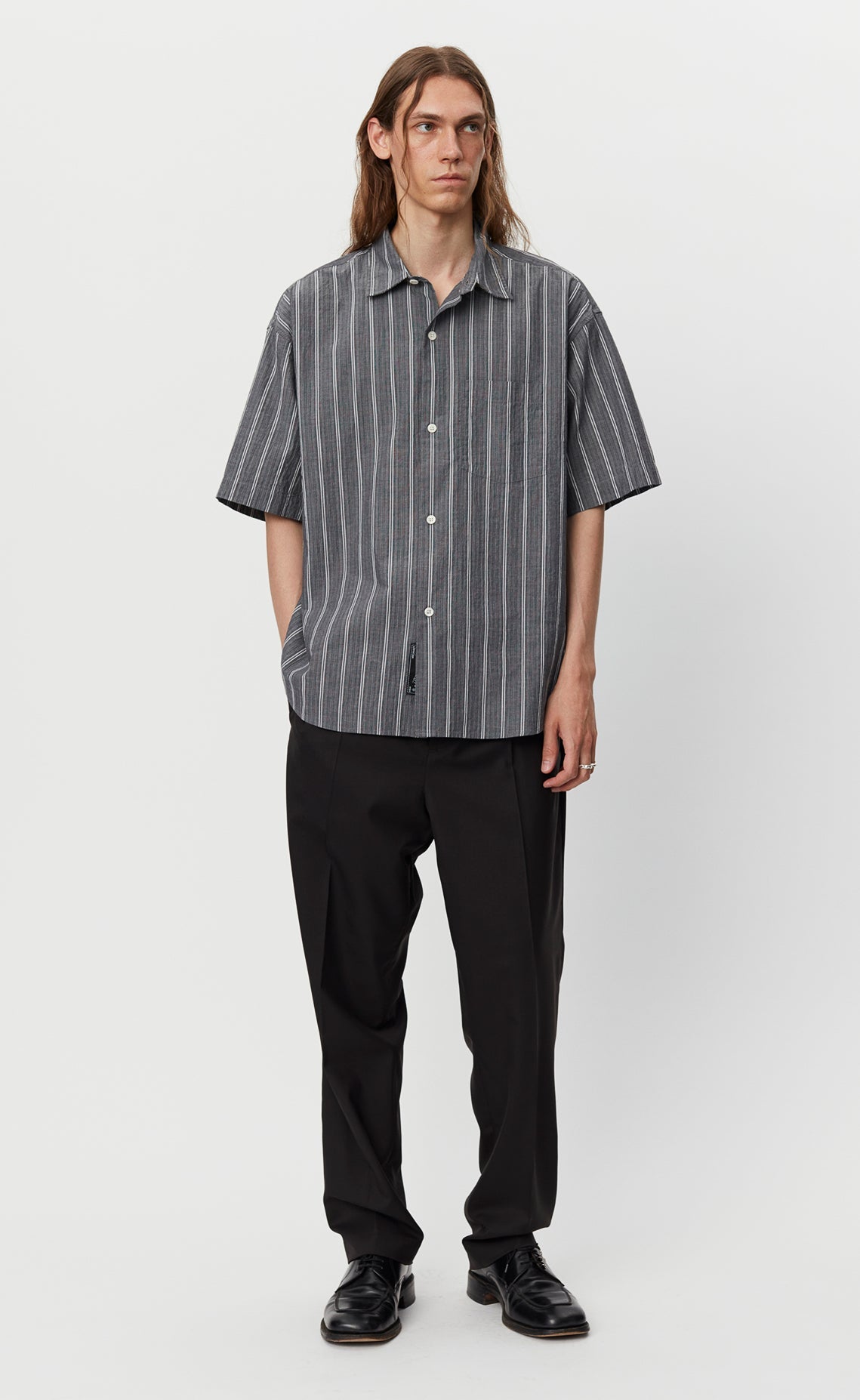 Input Shirt - Grey Stripe-mfpen-W2 Store
