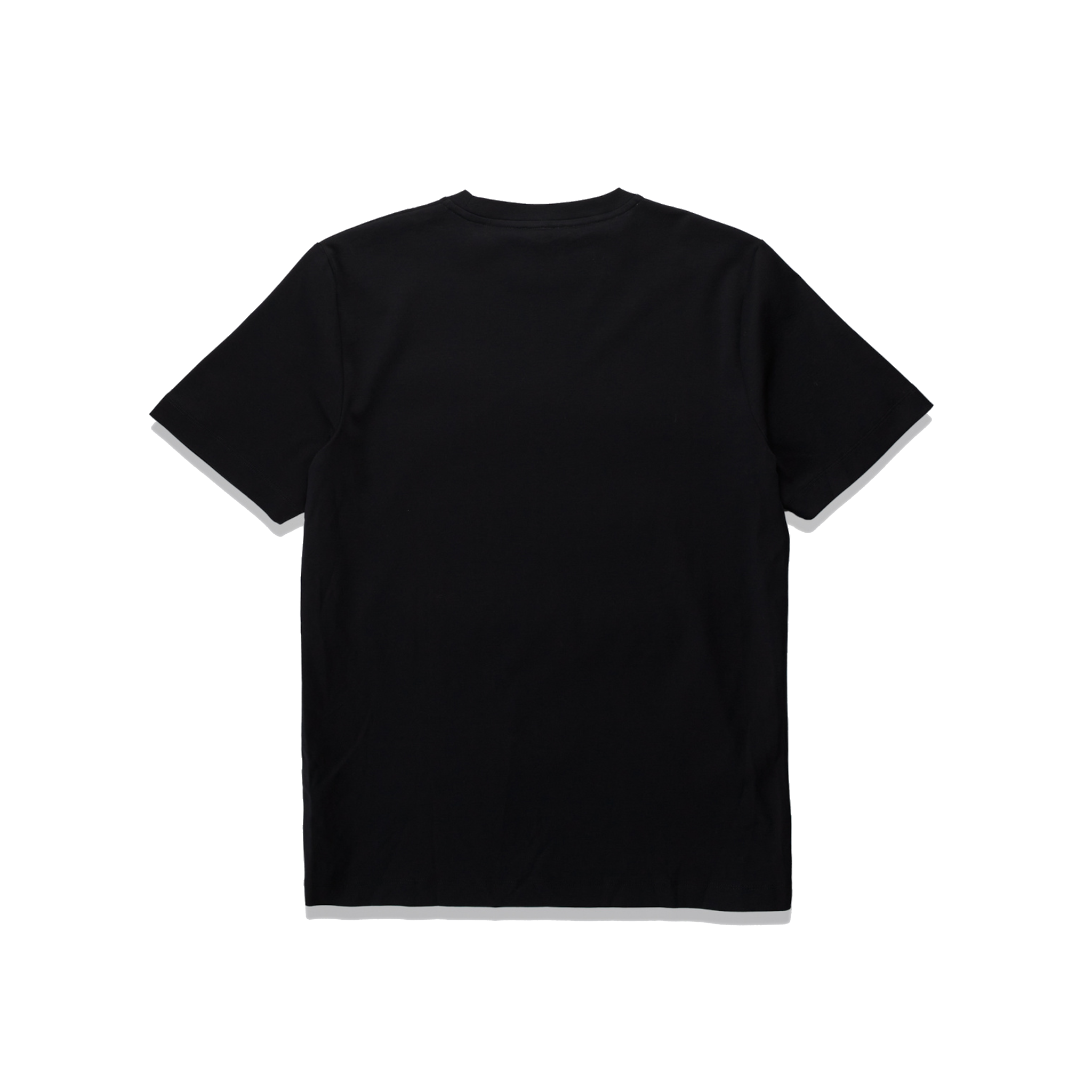 Jakob Organic Interlock Nn Print T-Shirt - Black-Norse Projects-W2 Store