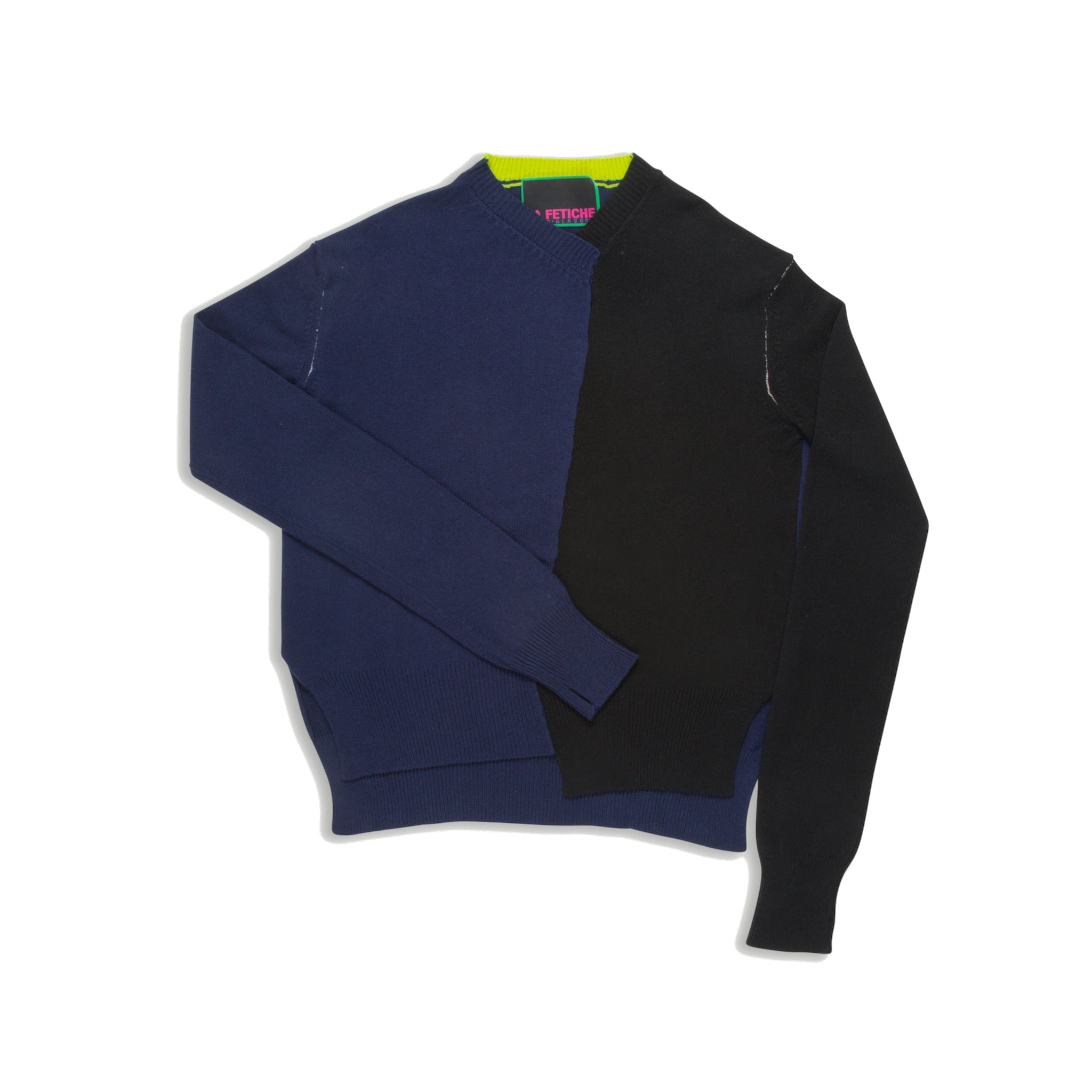 La Fetiche William Sweater - Navy-La Fetiche Archive-W2 Store