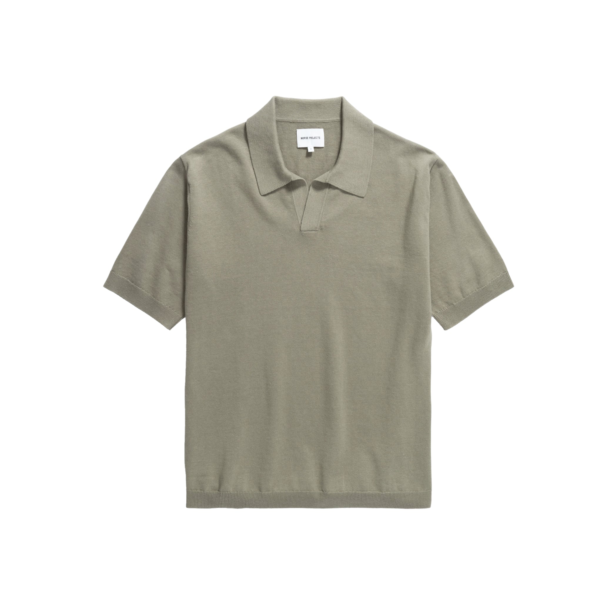 Leif Cotton Linen Polo - Clay-Norse Projects-W2 Store