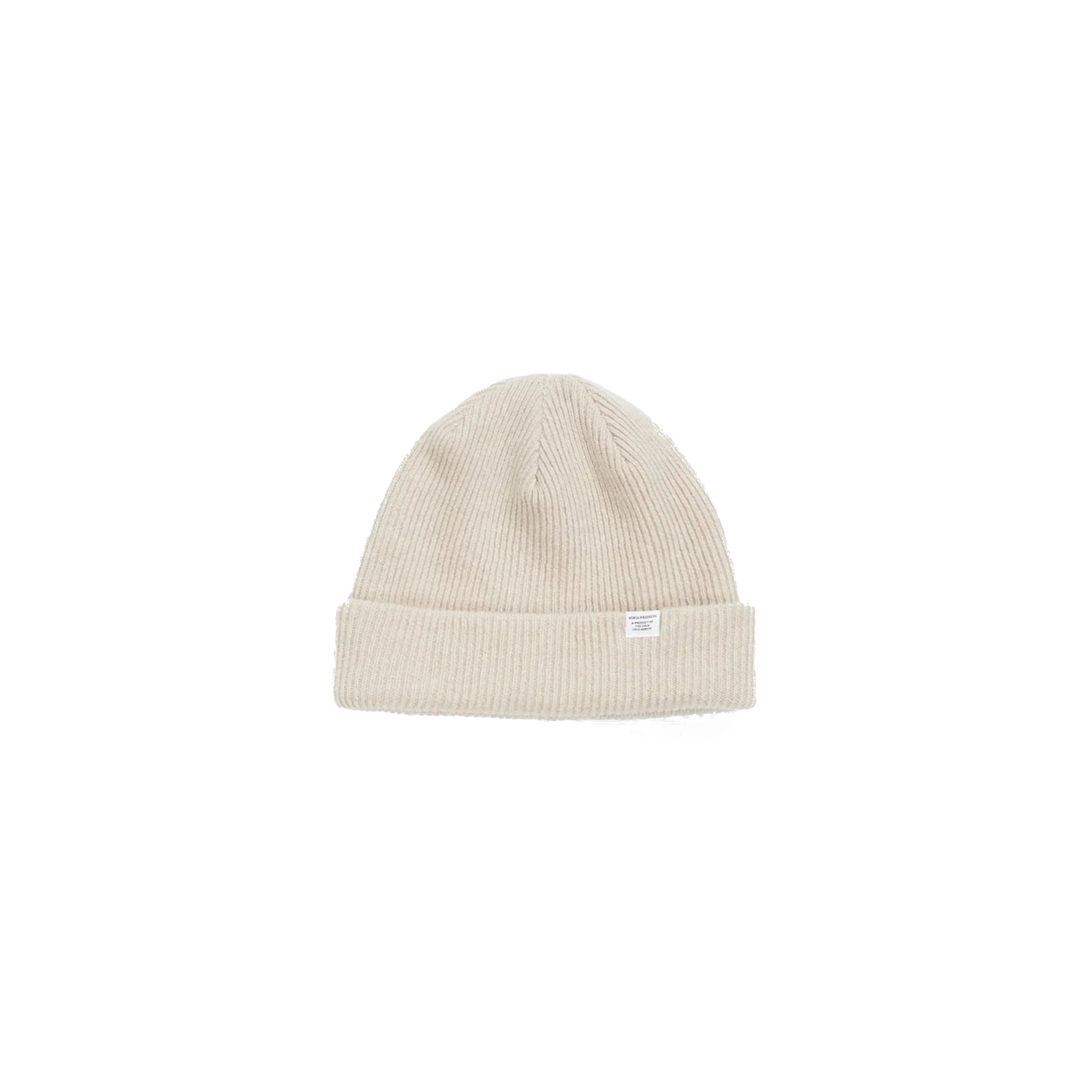 Merino Lambswool Beanie - Oatmeal-Norse Projects-W2 Store