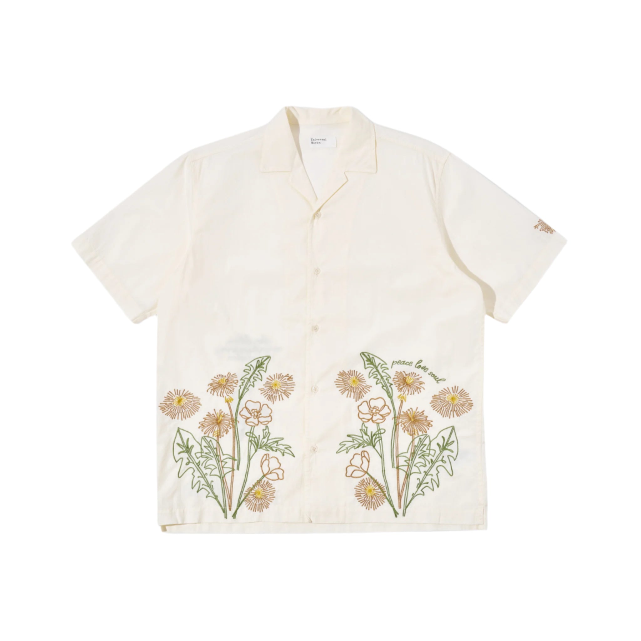 Minari Shirt Broadcloth - Ecru-Universal Works-W2 Store
