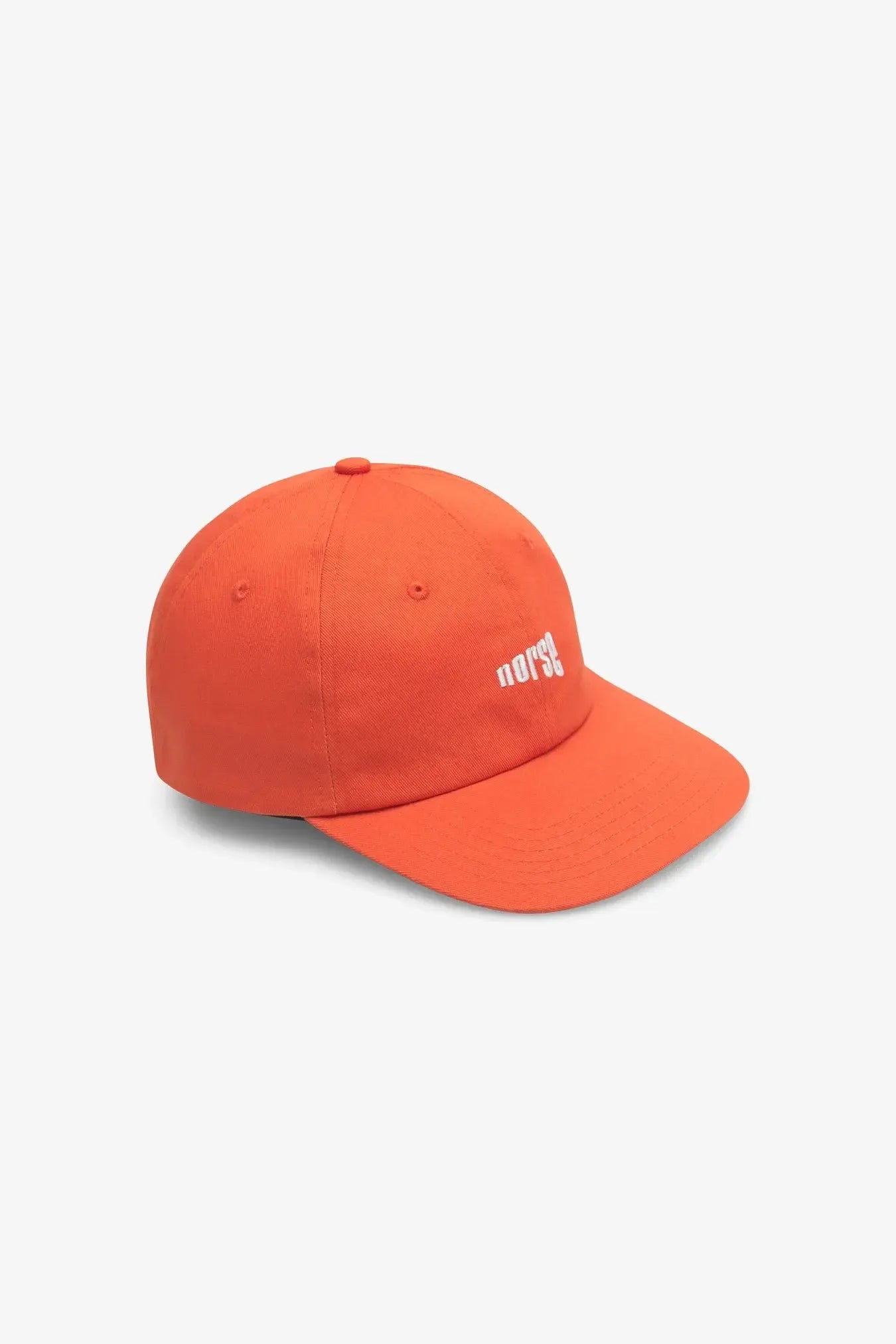 NORSE Twill 6-Panel Cap - Blood Orange-Norse Projects-W2 Store
