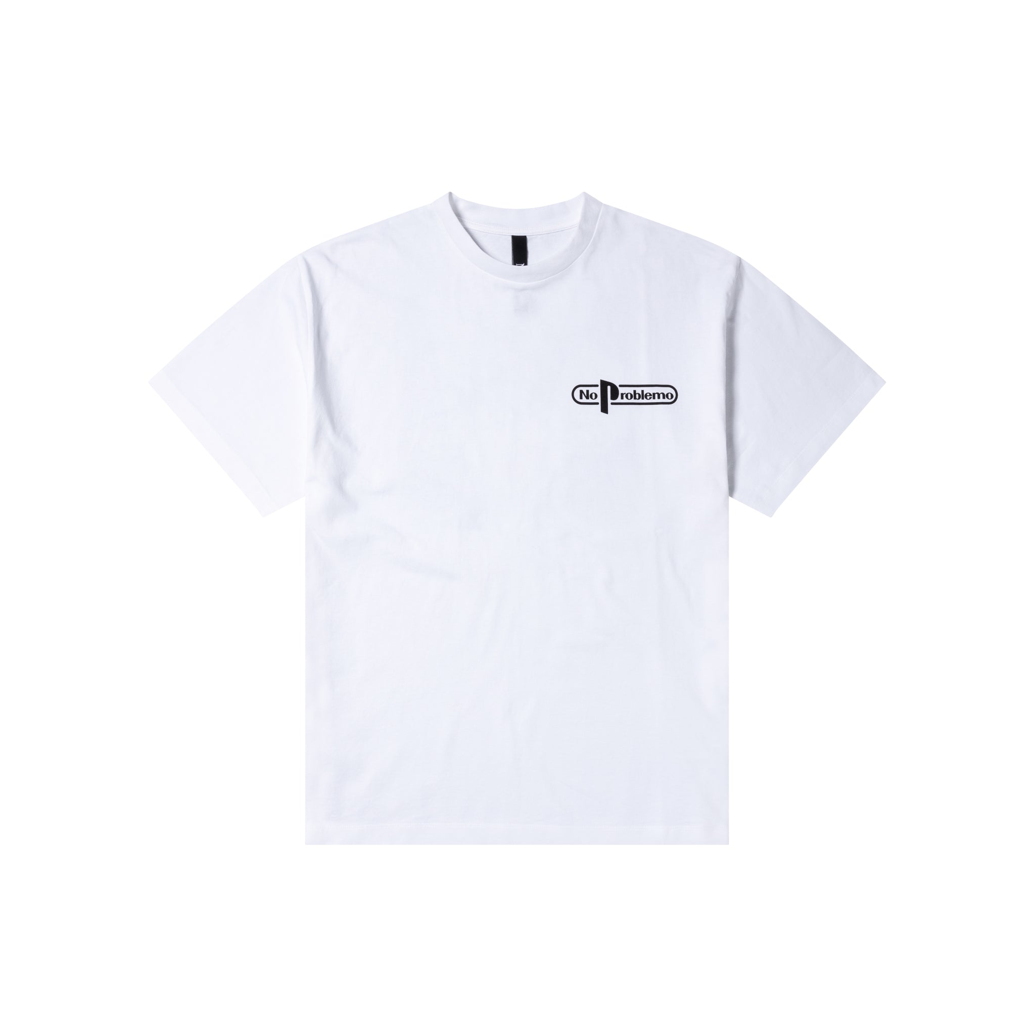 No Limits Short Sleeve T-Shirt - White-No Problemo-W2 Store