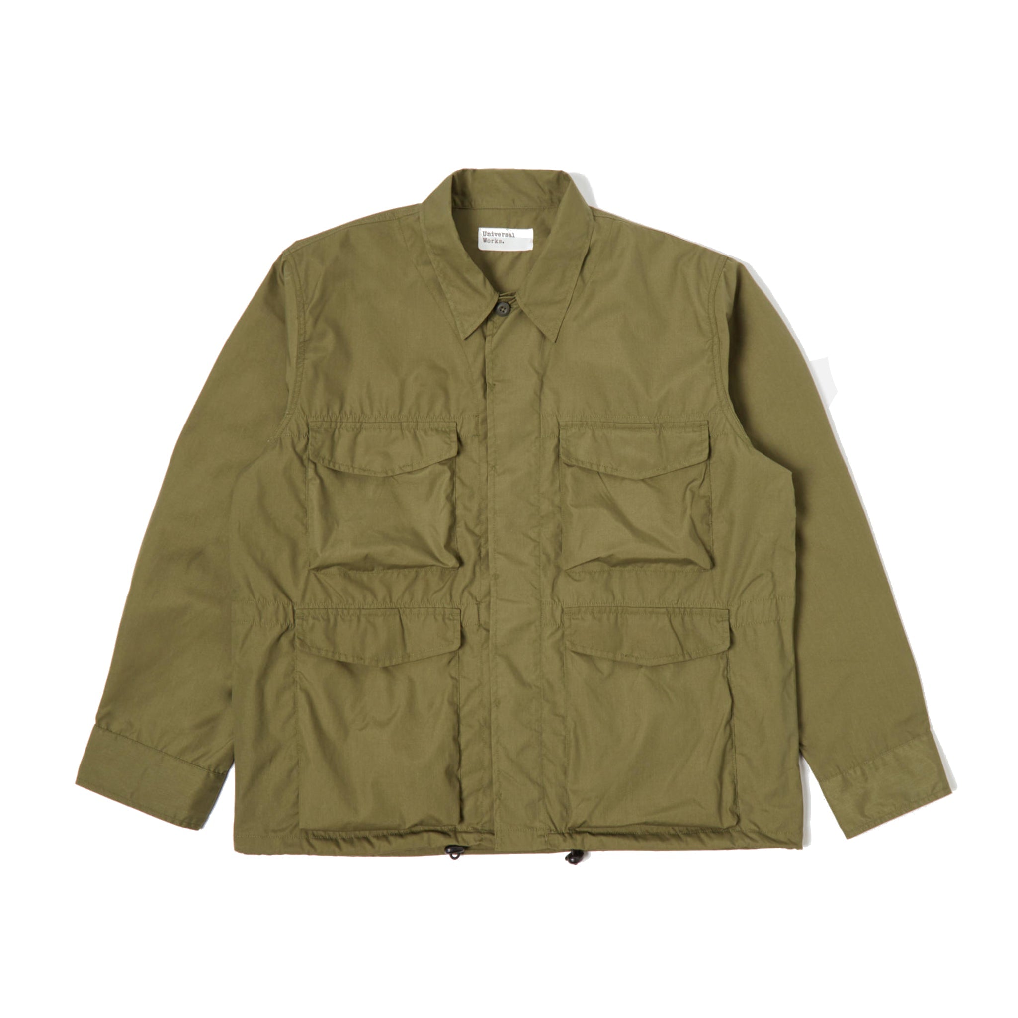 Parachute Field Jacket Recycled Poly Tech - Olive-Universal Works-W2 Store