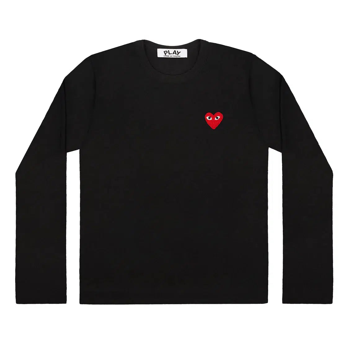 Black comme des garcons shirt clearance