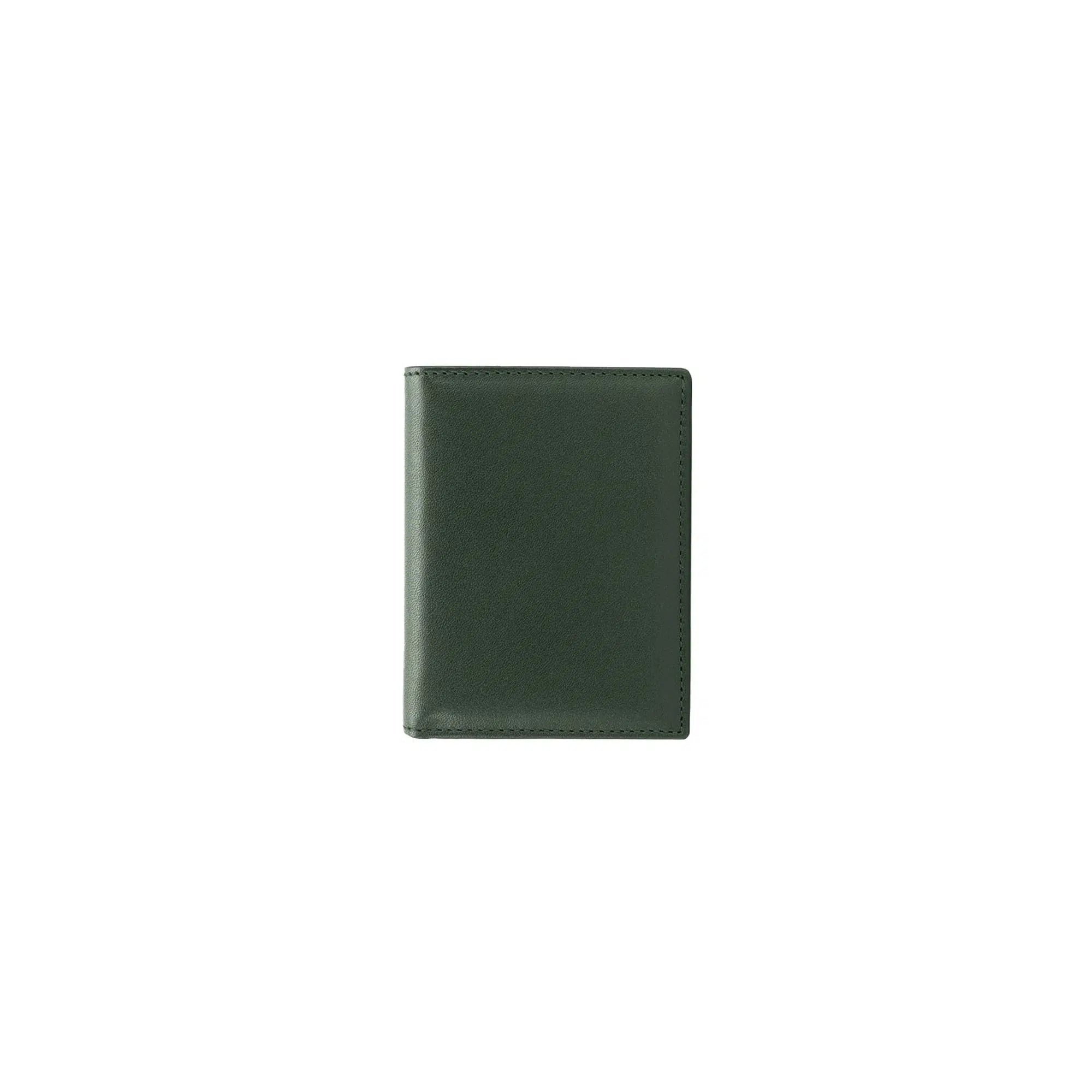 SA0641 Wallet - Bottle Green-Comme des Garçons Wallet-W2 Store