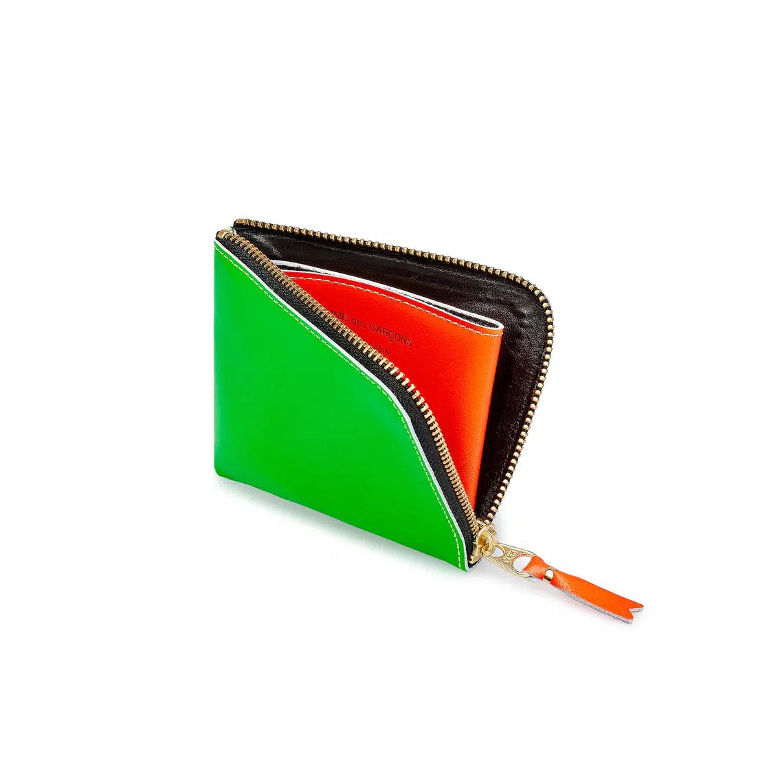 SA3100SF Wallet - Super Fluo Green-Comme des Garçons Wallet-W2 Store