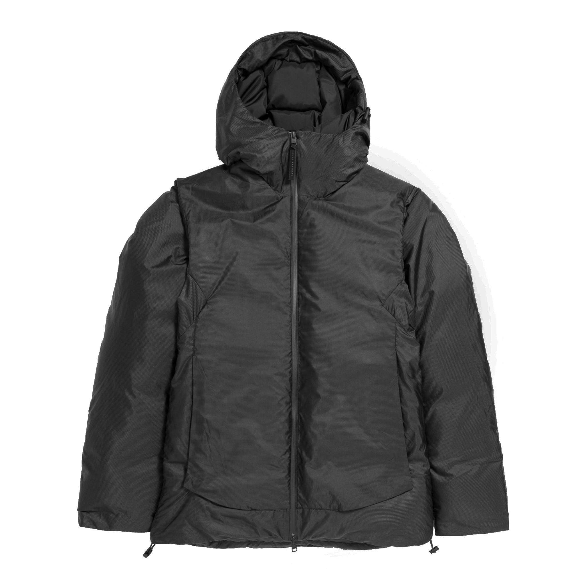 Short Down Parka Pasmo Rip - Black-Norse Projects-W2 Store