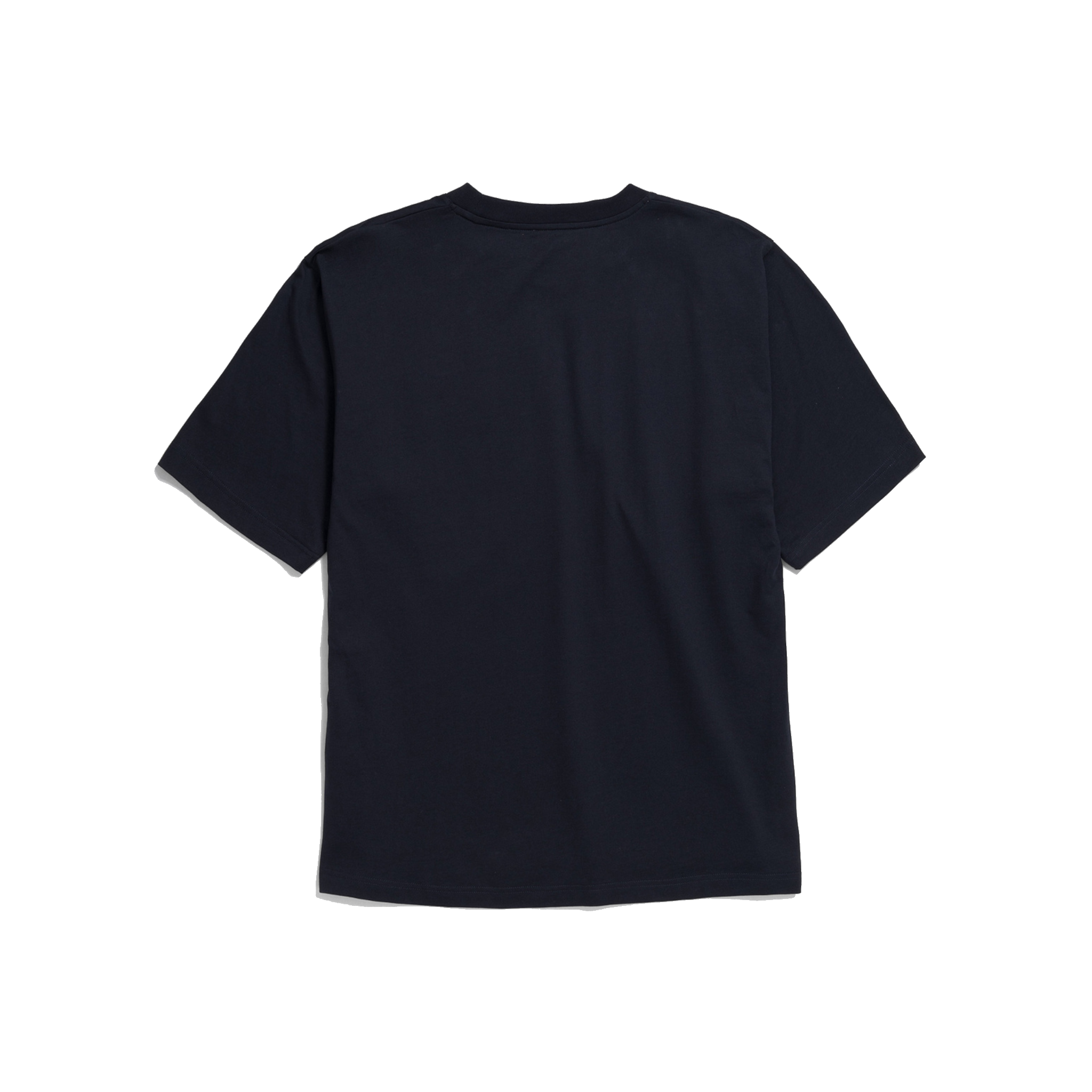 Simon Loose Organic Brush Stroke Print T-Shirt - Dark Navy-Norse Projects-W2 Store