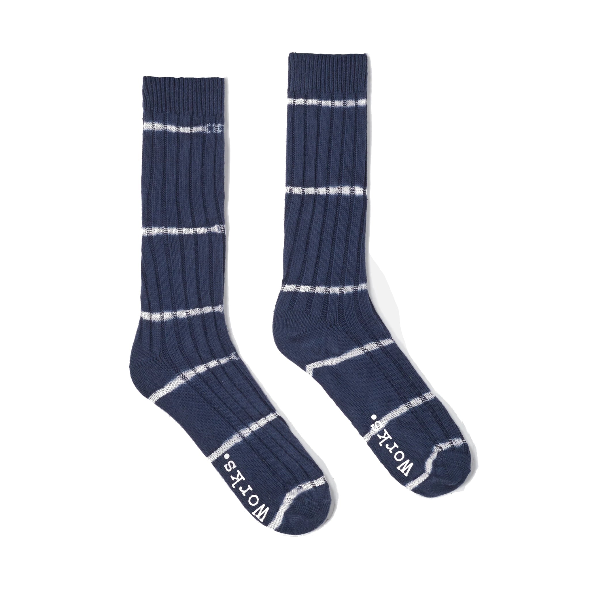 Tie Dye Sock Tie Dye Knit - Navy-Universal Works-W2 Store