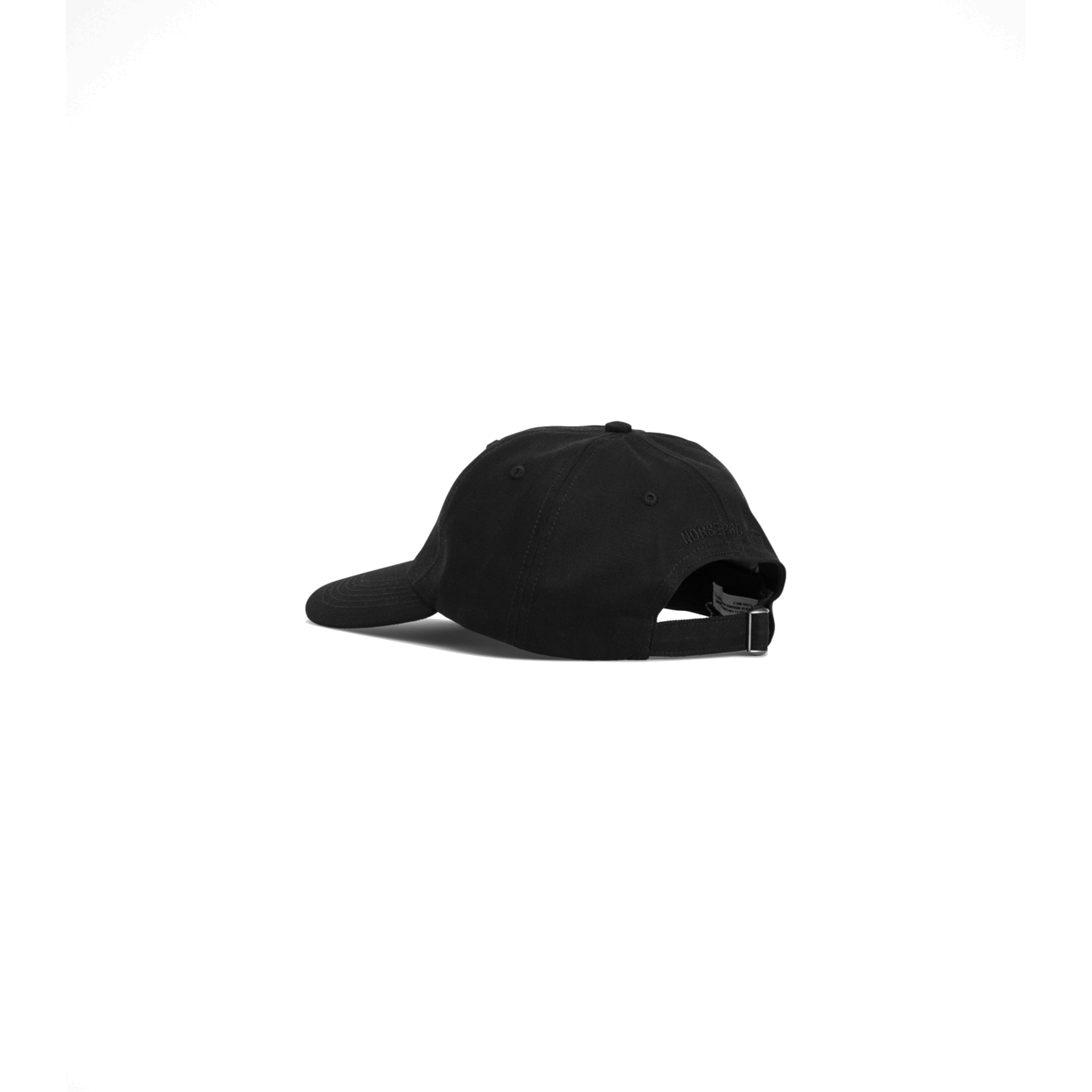 Twill Sports Cap - Black-Norse Projects-W2 Store