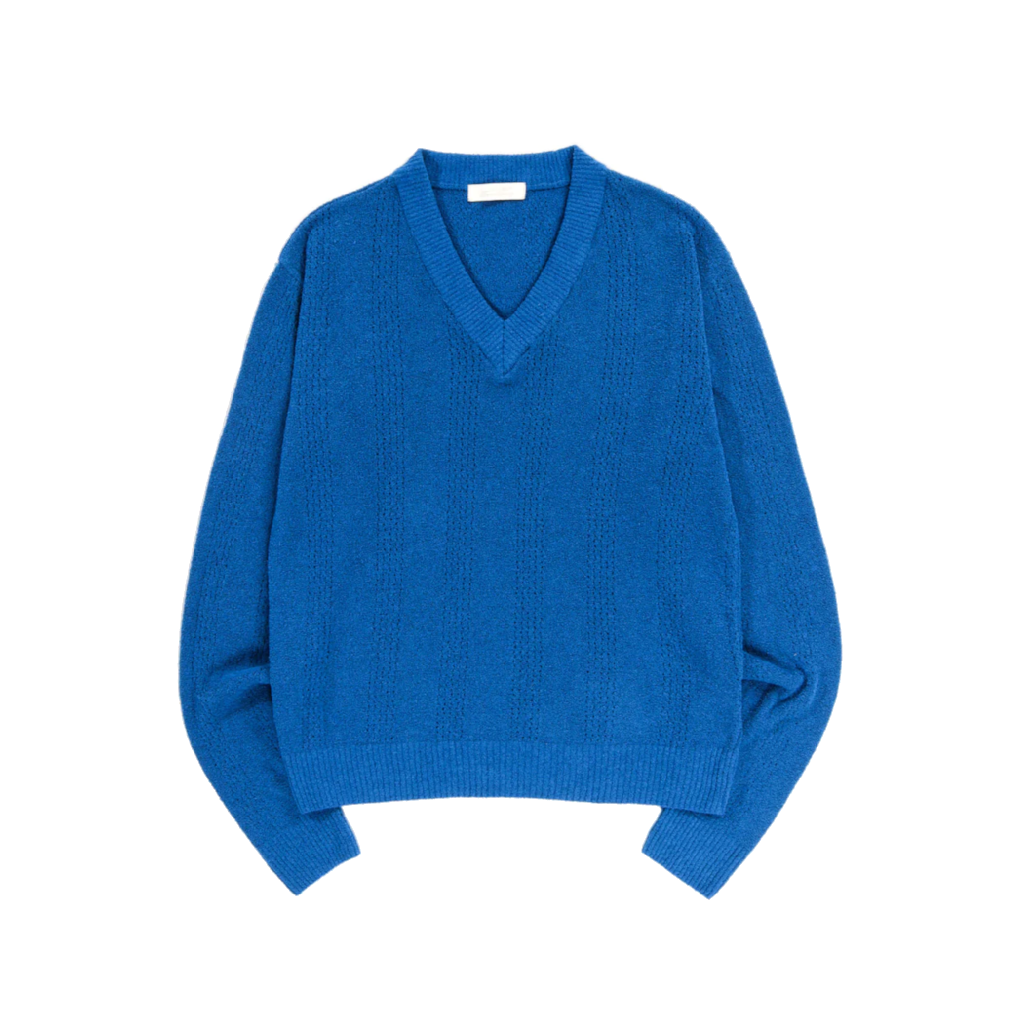 V-Neck Pullover - Tax Blue-mfpen-W2 Store
