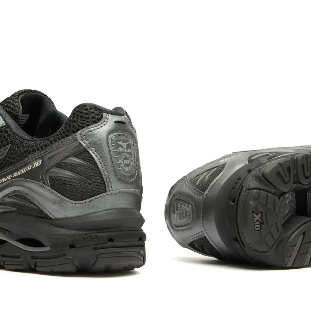 Wave Rider 10 - Black Sand/Metallic Grey-Mizuno Sportstyle-W2 Store