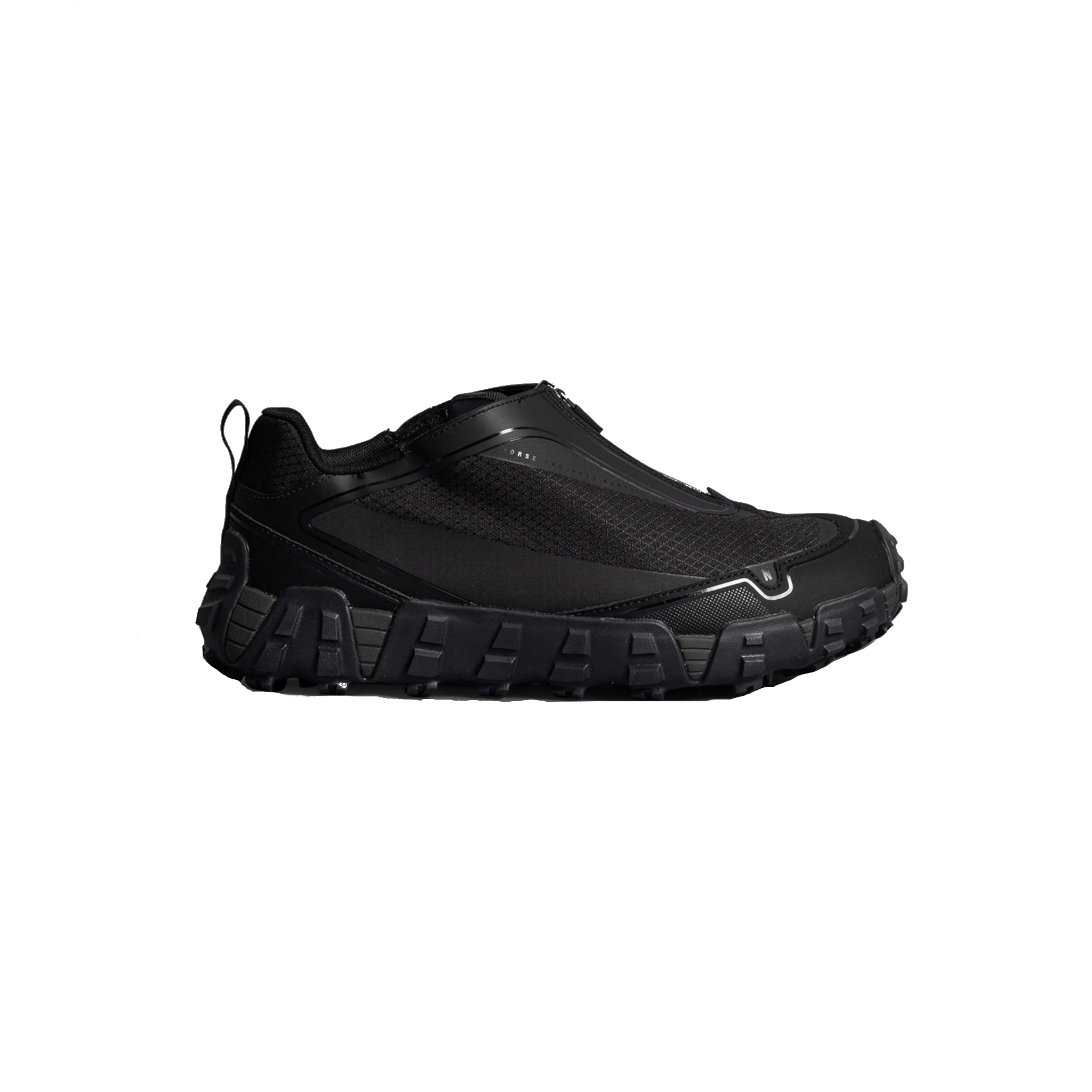 Zip Up Runner V04 - Black-Norse Projects-W2 Store