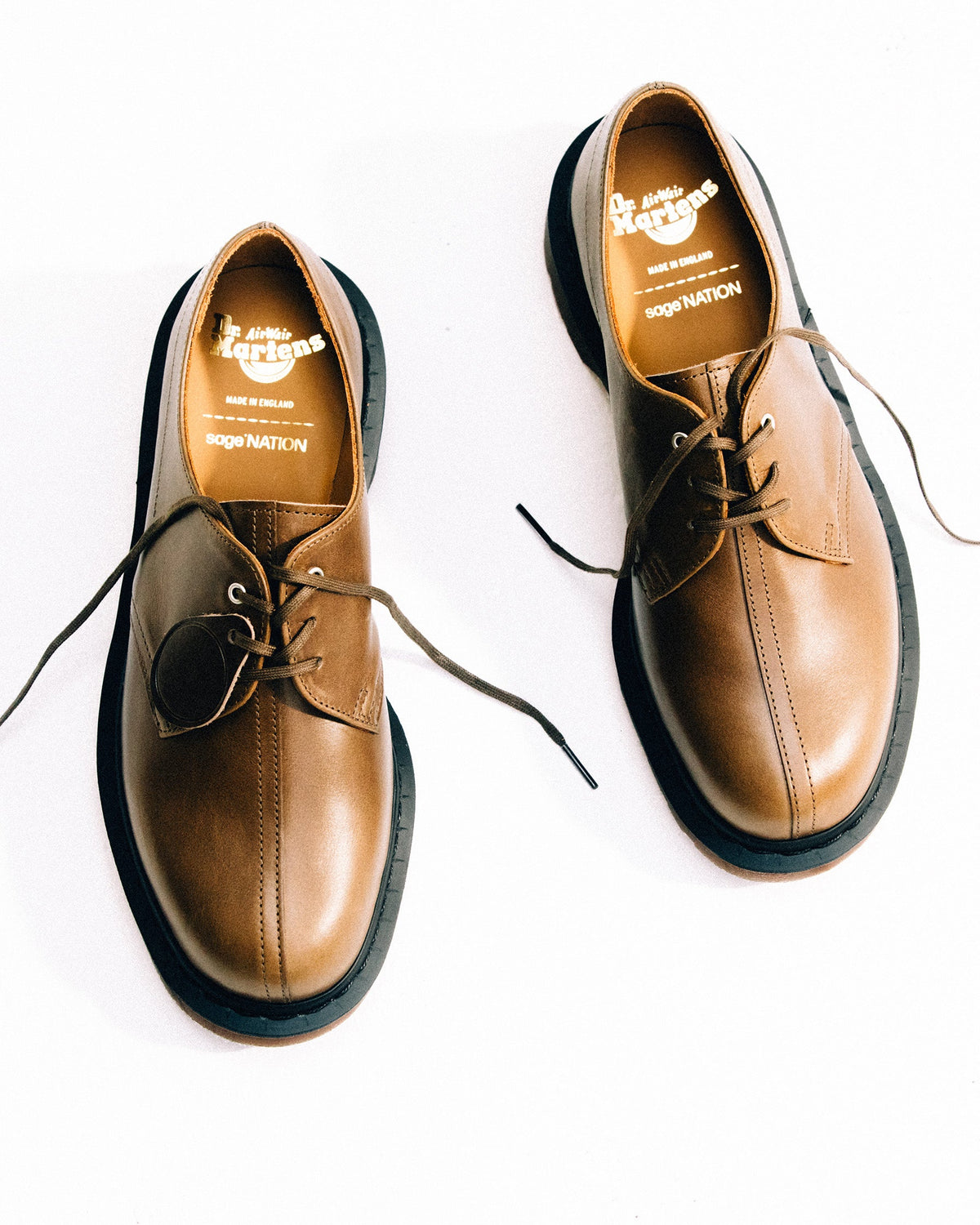 Sage Nation x Dr Martens 1461 - Clove