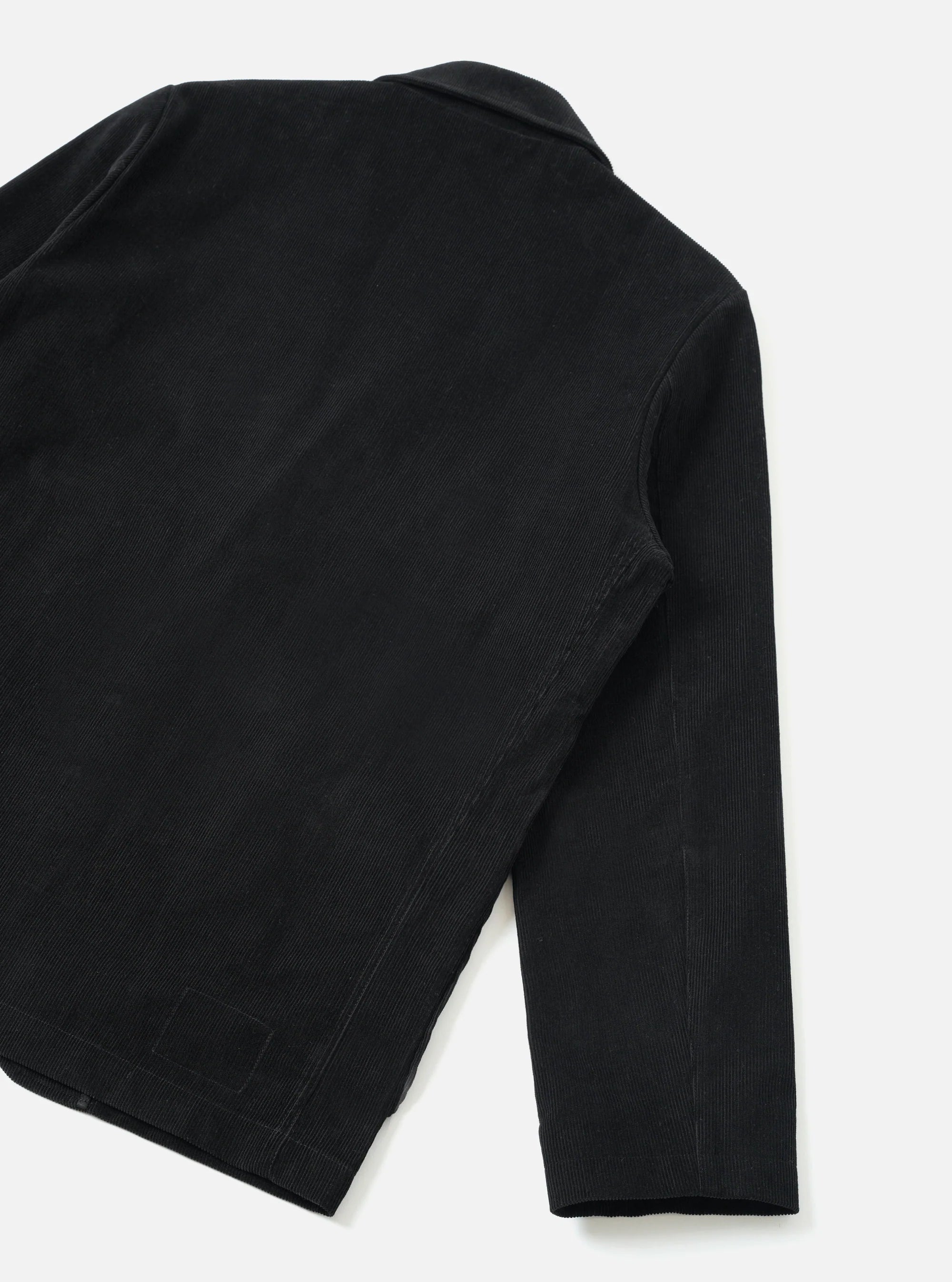Two Button Jacket Cat Cord - Black