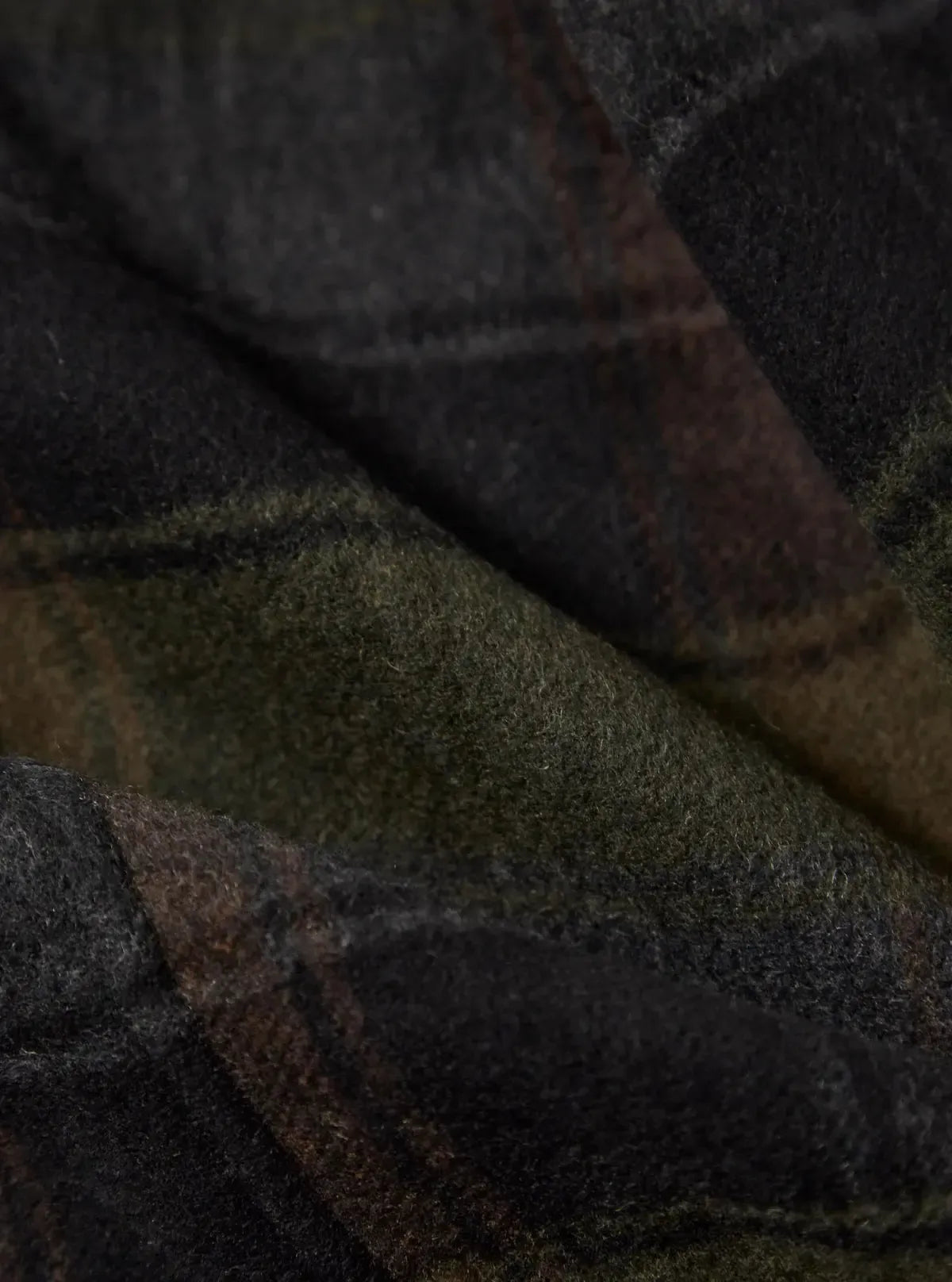 Account Coat Berlin Wool Check - Black/Brown-Universal Works-W2 Store