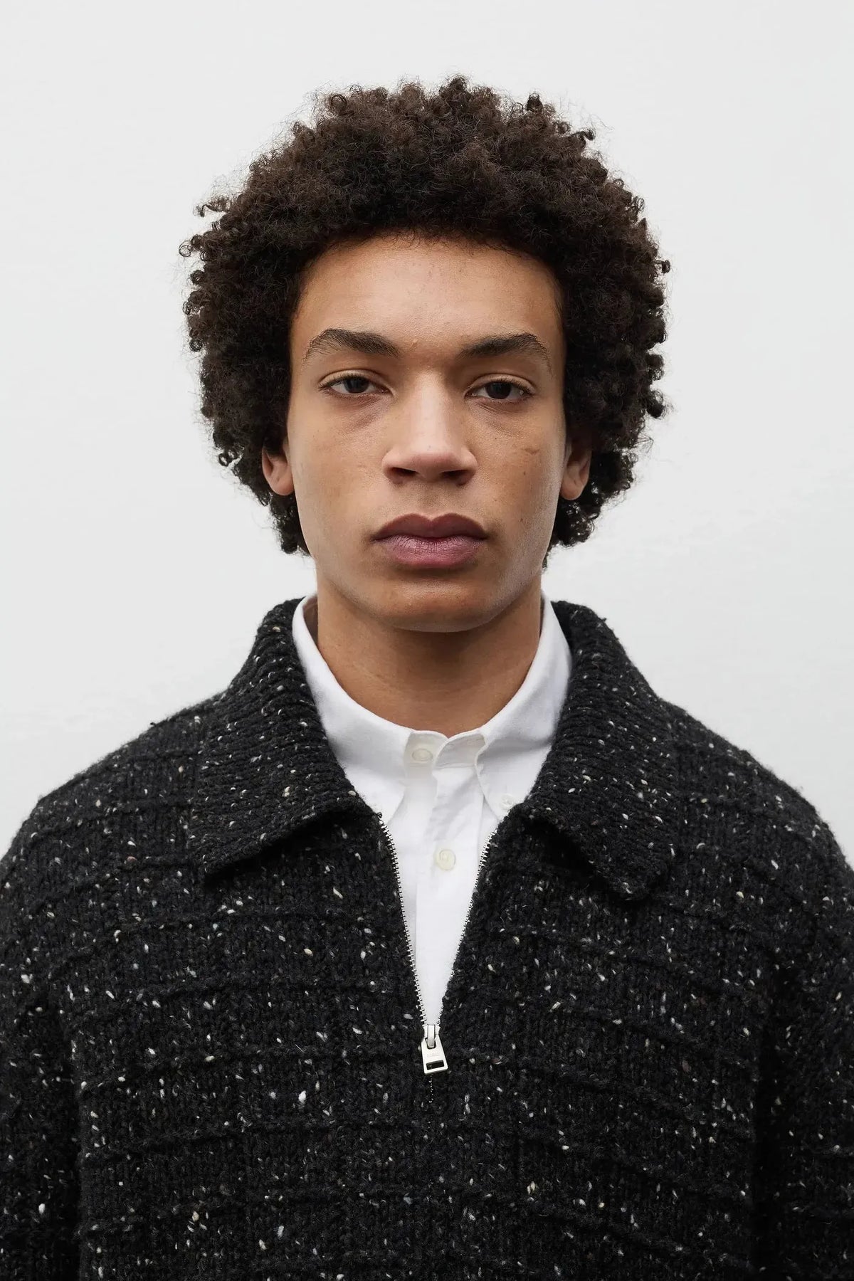 Aldrup Donegal Square Jacket - Charcoal Melange-Norse Projects-W2 Store