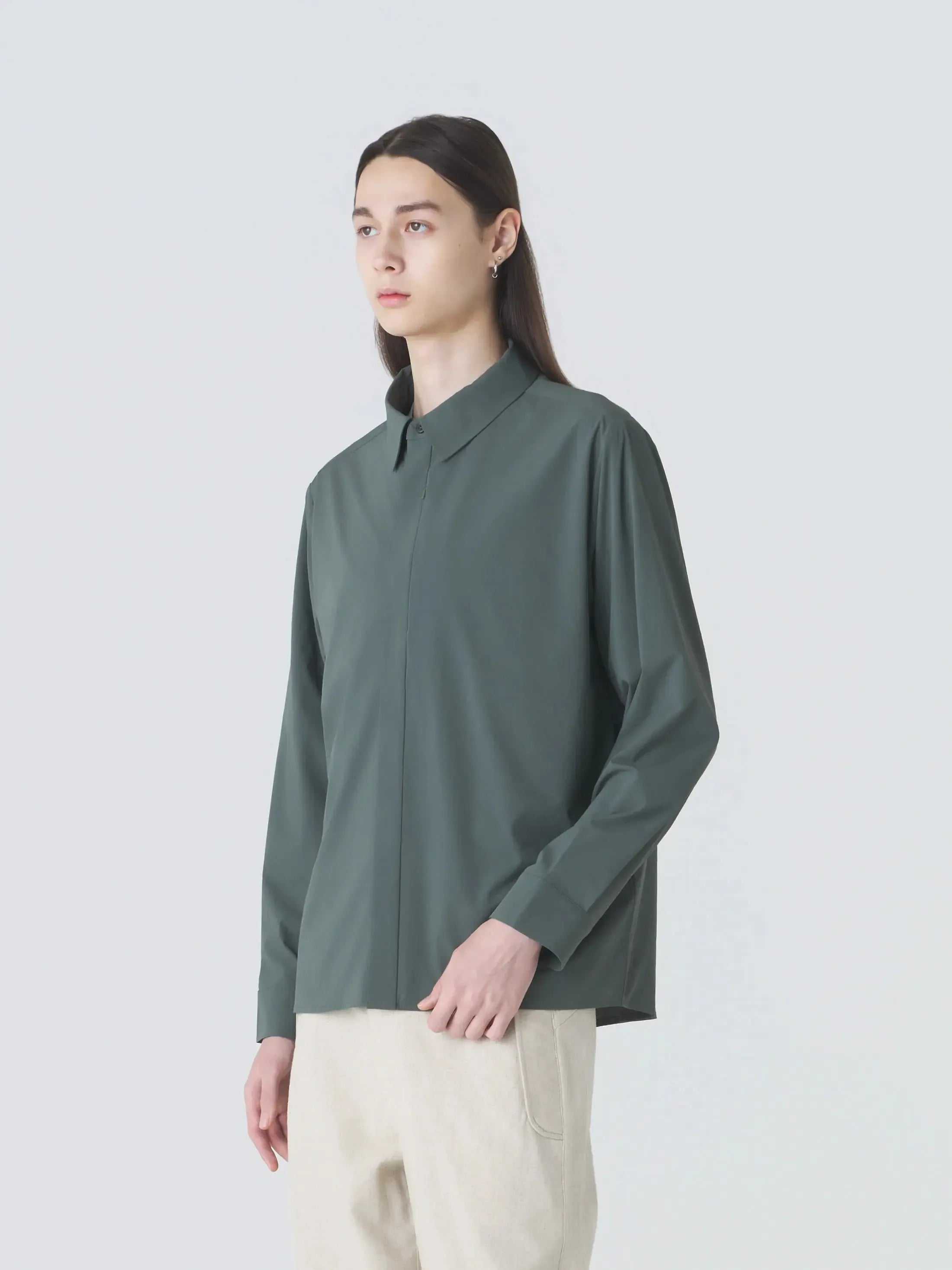 Align Button Up Shirt - Pine Mist-Hiking Patrol-W2 Store