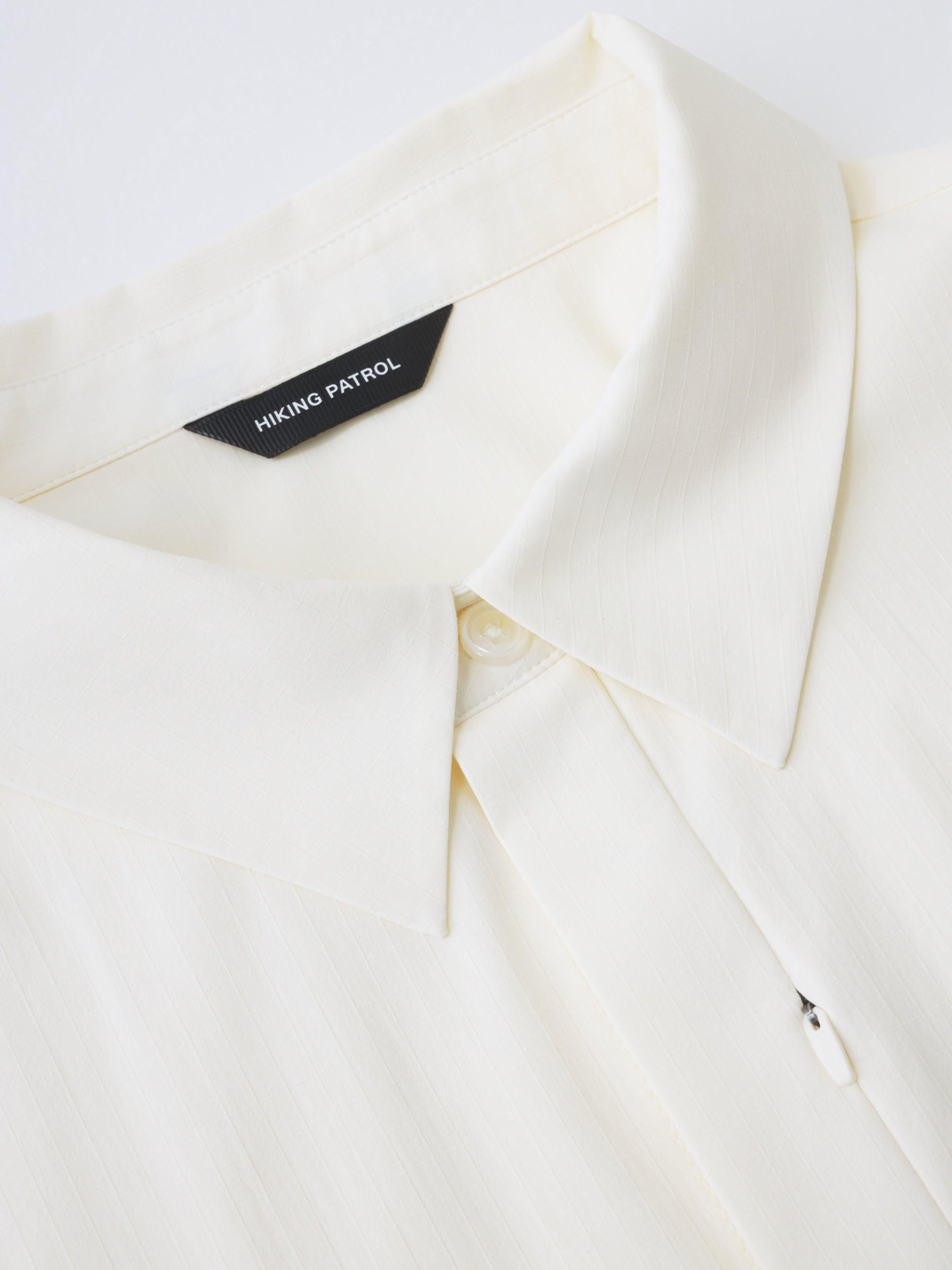 Align Button Up Shirt - White-Hiking Patrol-W2 Store