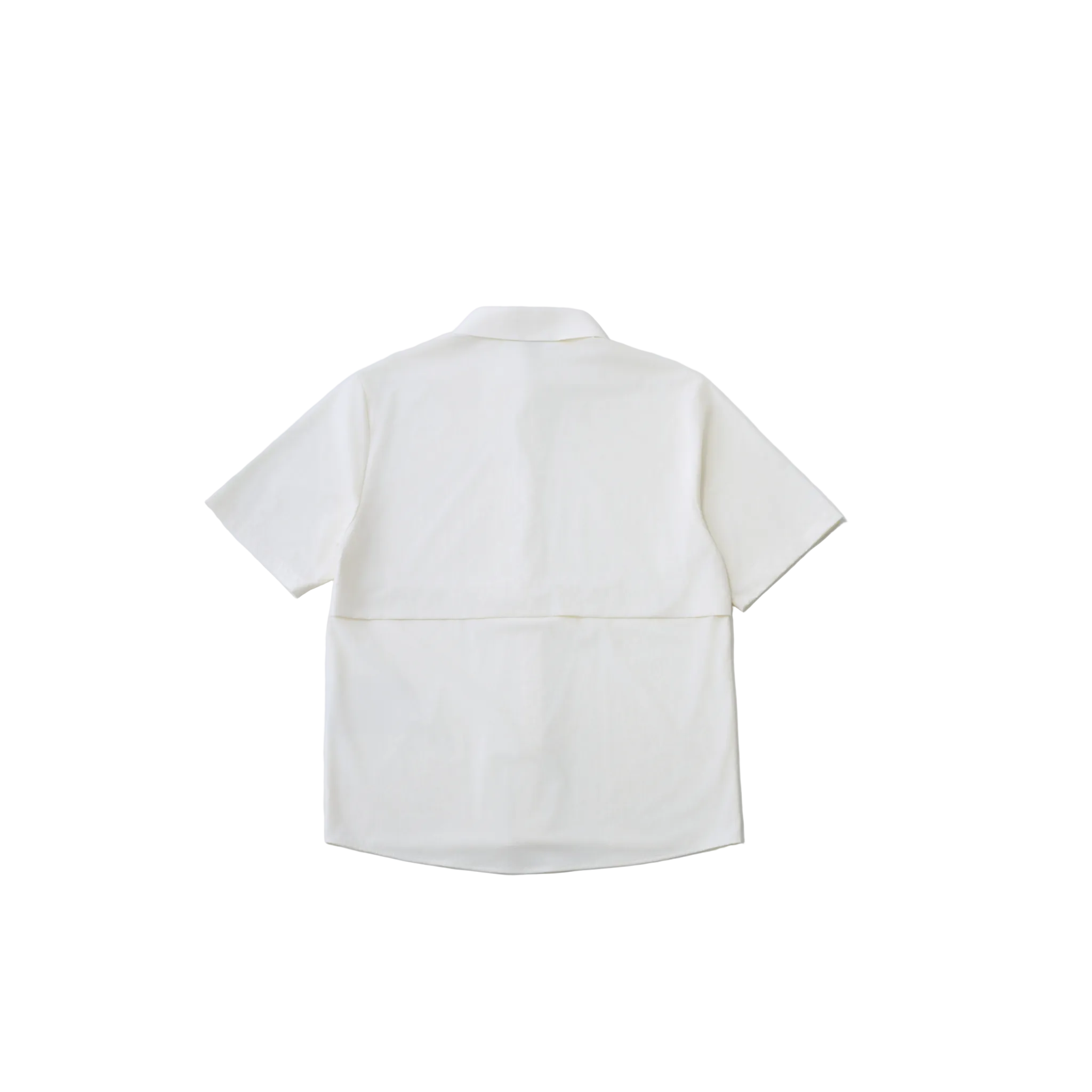 Align Button Up Short Sleeve Shirt - White-Hiking Patrol-W2 Store