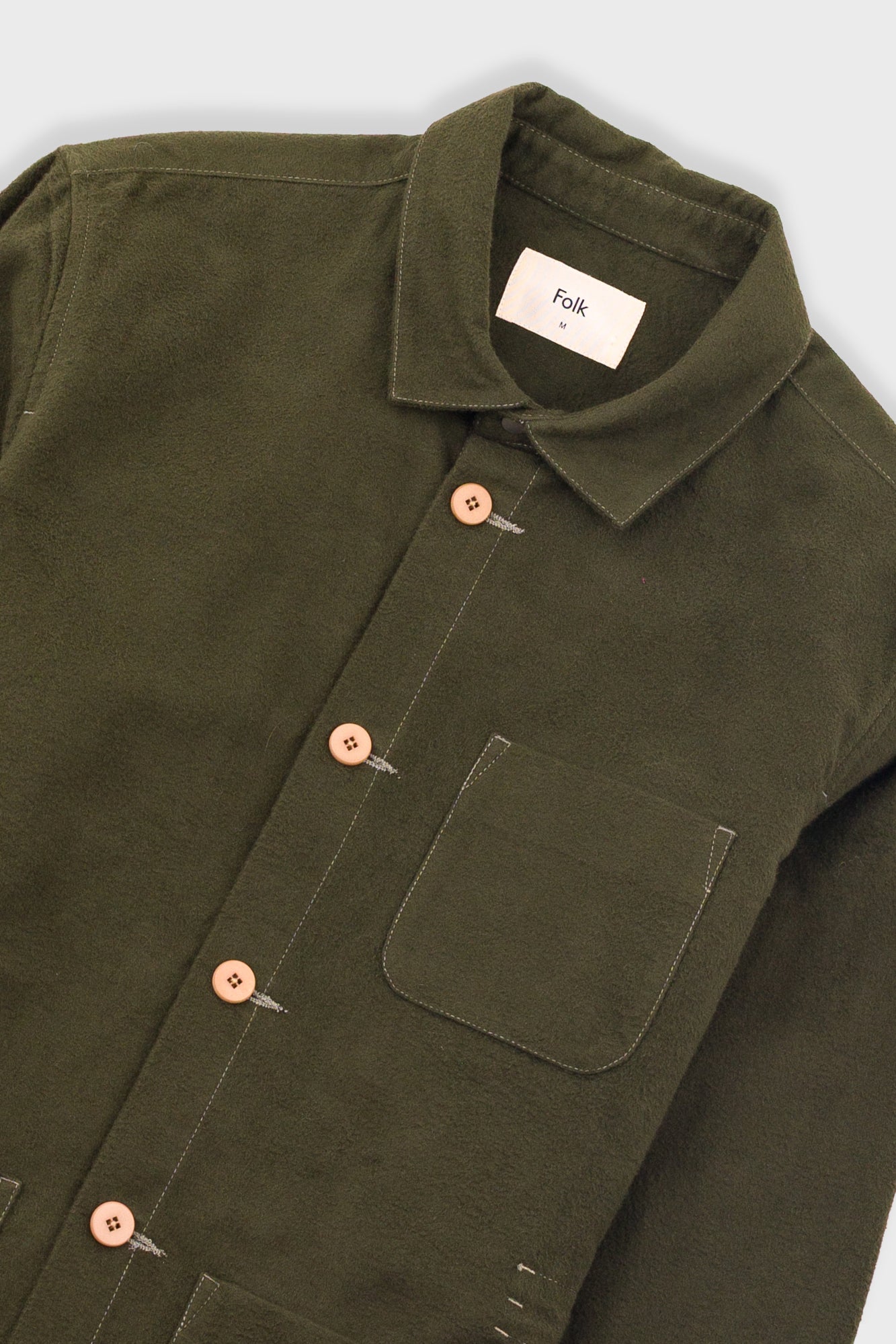 Assembly Jacket - Dark Olive Moleskin-Folk-W2 Store
