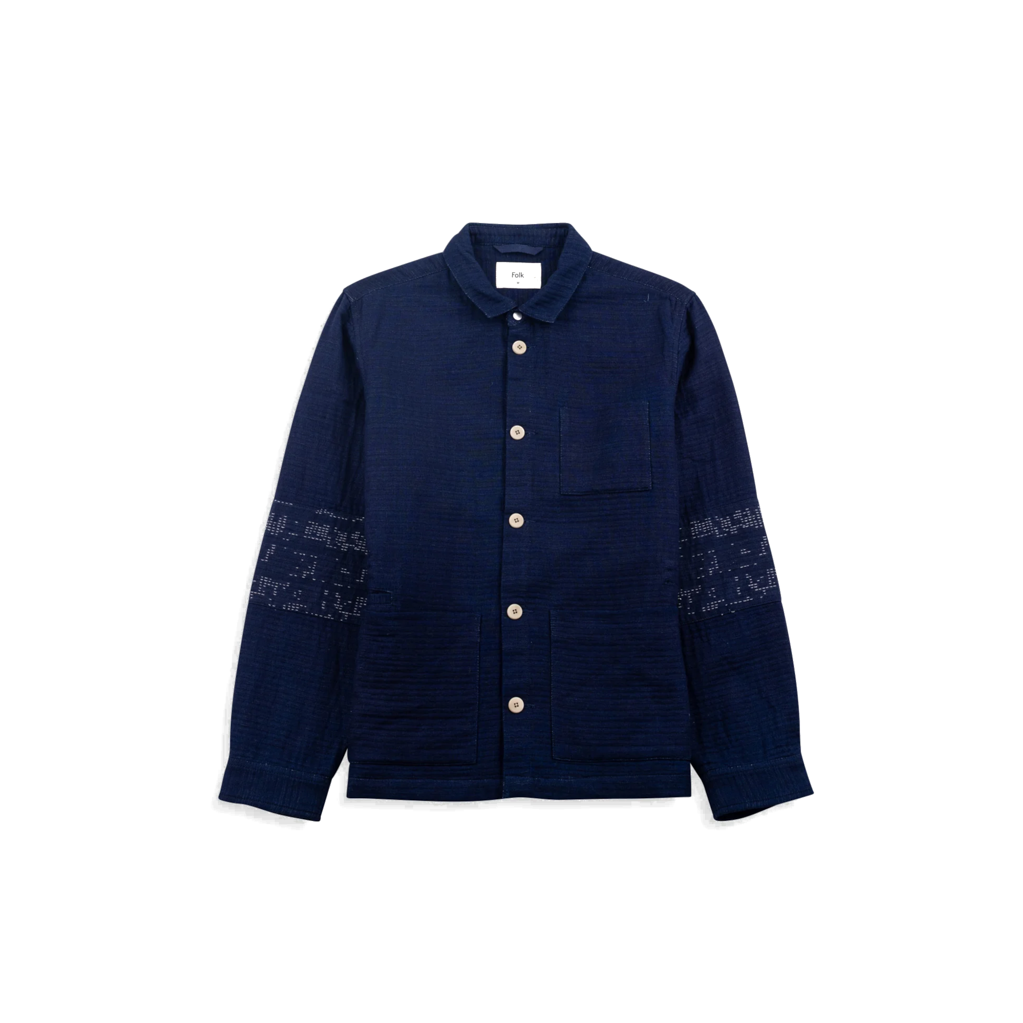 Assembly Jacket - Indigo Texture-Folk-W2 Store