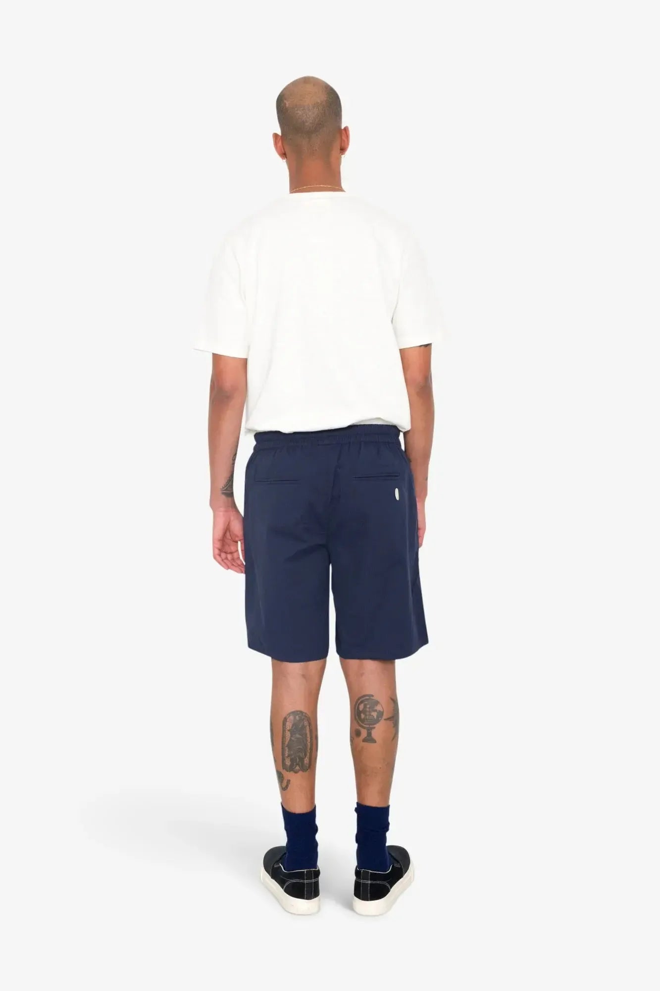 Assembly Short - Navy Seersucker-Folk-W2 Store