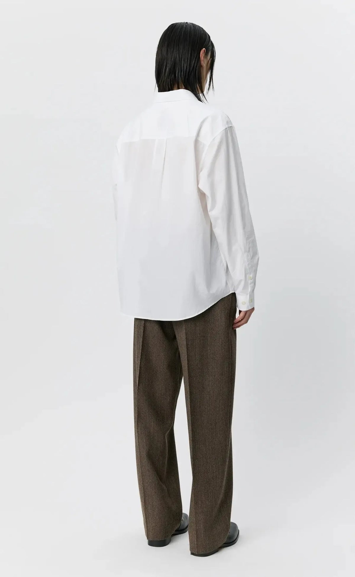 Auditorium Shirt - White Fancy Stripe-mfpen-W2 Store