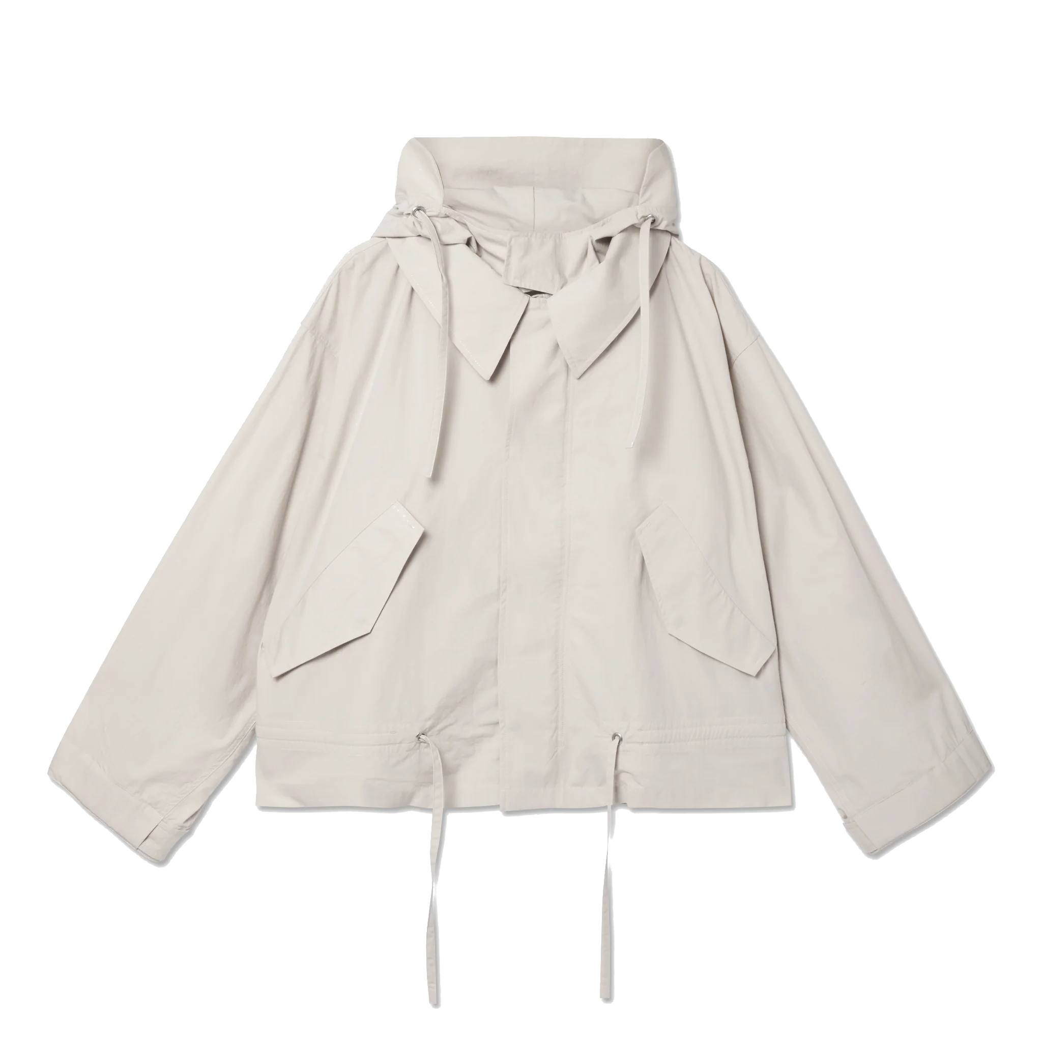 Aviemore Parka Cotton Broad Cloth - Ivory-Sage Nation-W2 Store