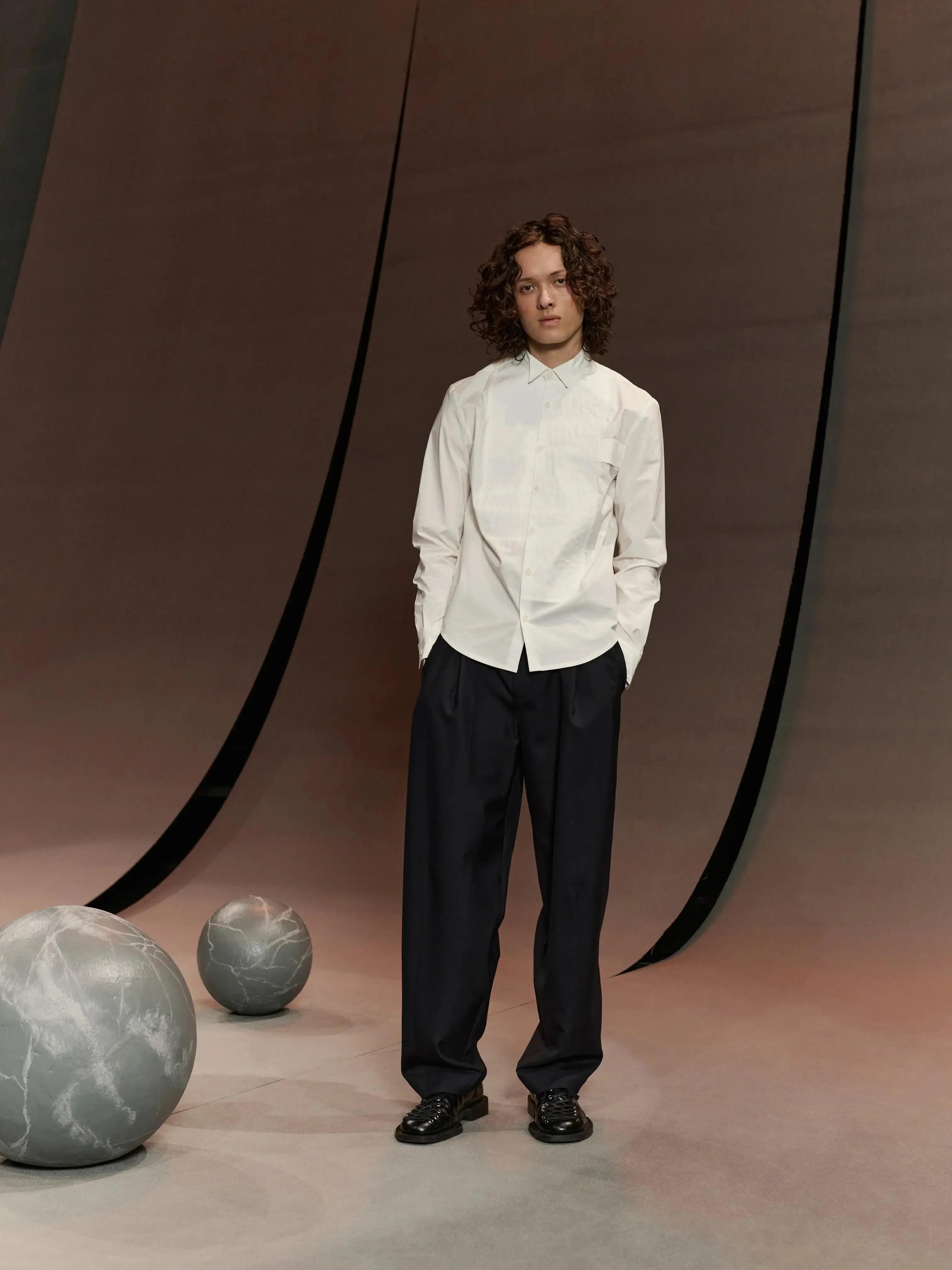 Ballroom Shirt - Paper White-Henrik Vibskov-W2 Store