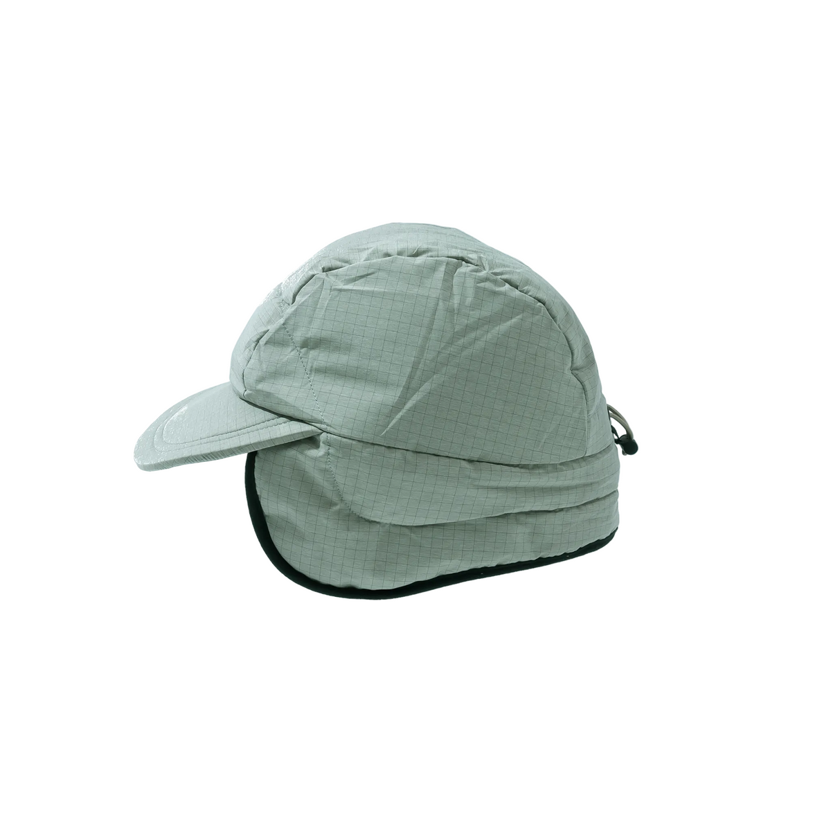 Base Grid Light Down Check Hat - Thyme-Hiking Patrol-W2 Store