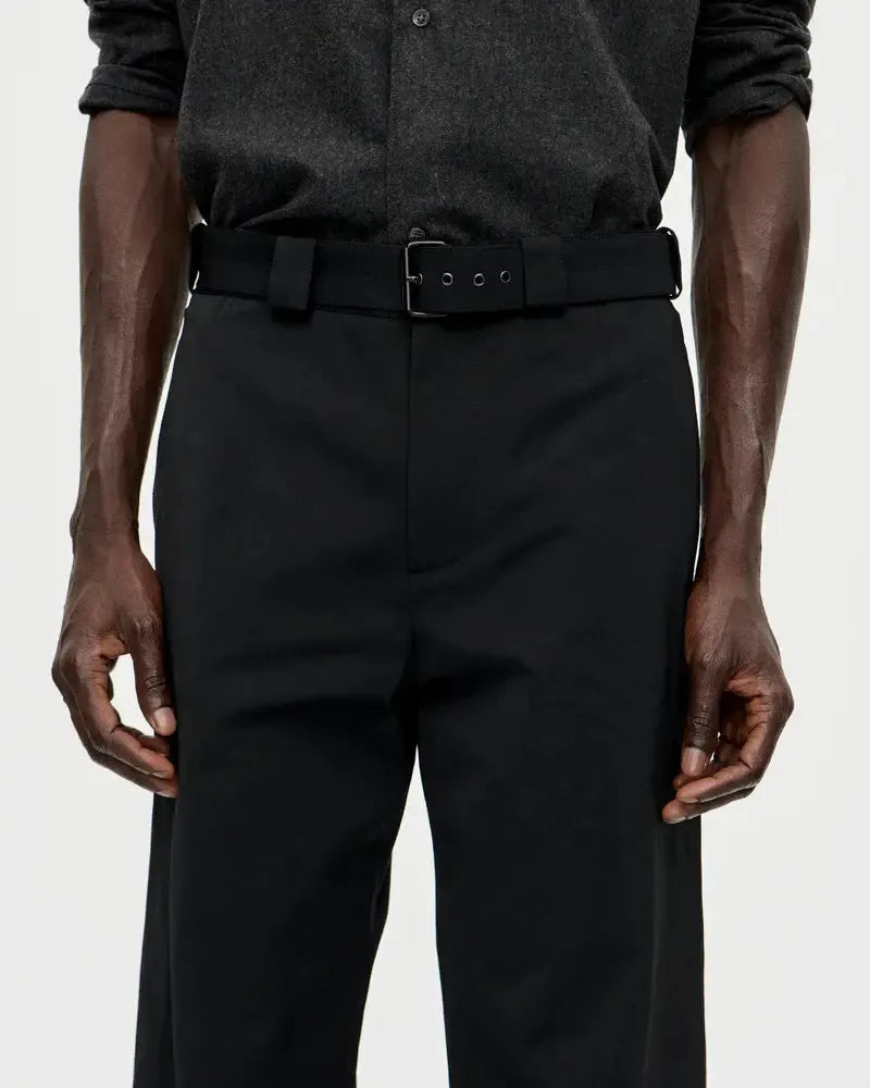 Belt Trouser Ottoman - Black-Berner Kühl-W2 Store