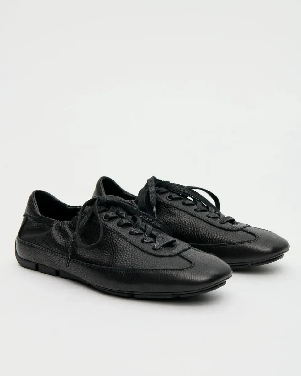 Berner Kühl x Deriv Car Shoe - Black Leather-Berner Kühl-W2 Store