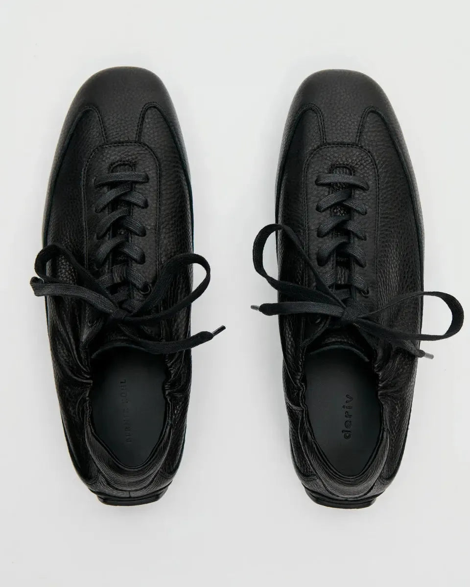 Berner Kühl x Deriv Car Shoe - Black Leather-Berner Kühl-W2 Store