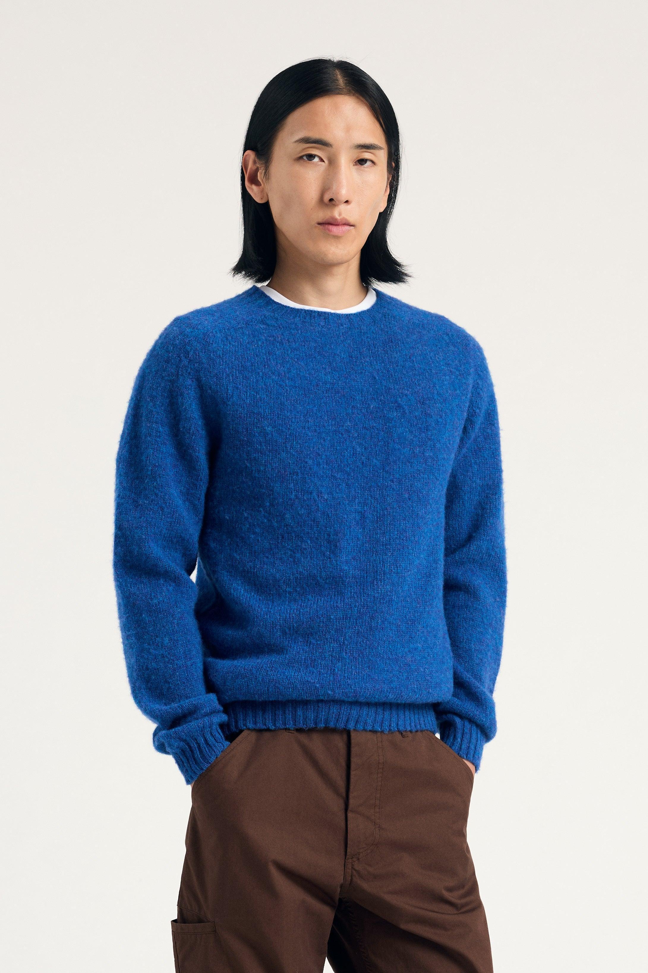 Birnir Brushed Lambswool - Estate Blue-Norse Projects-W2 Store