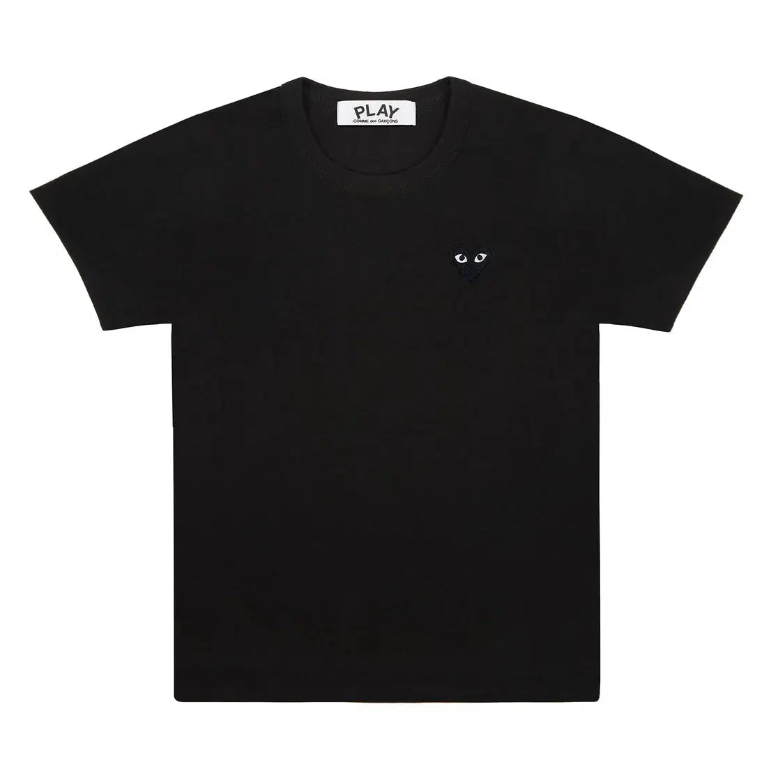 Black Heart Short Sleeve T Shirt - Black-Comme des Garçons Play-W2 Store