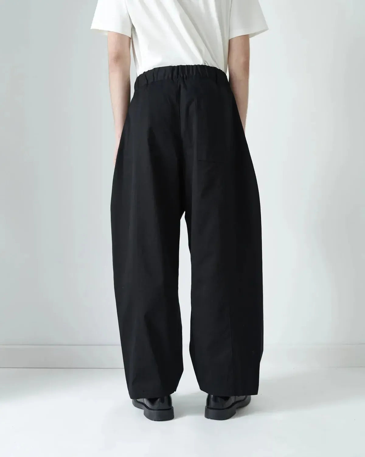Box Pleat Trouser - Black-Sage Nation-W2 Store