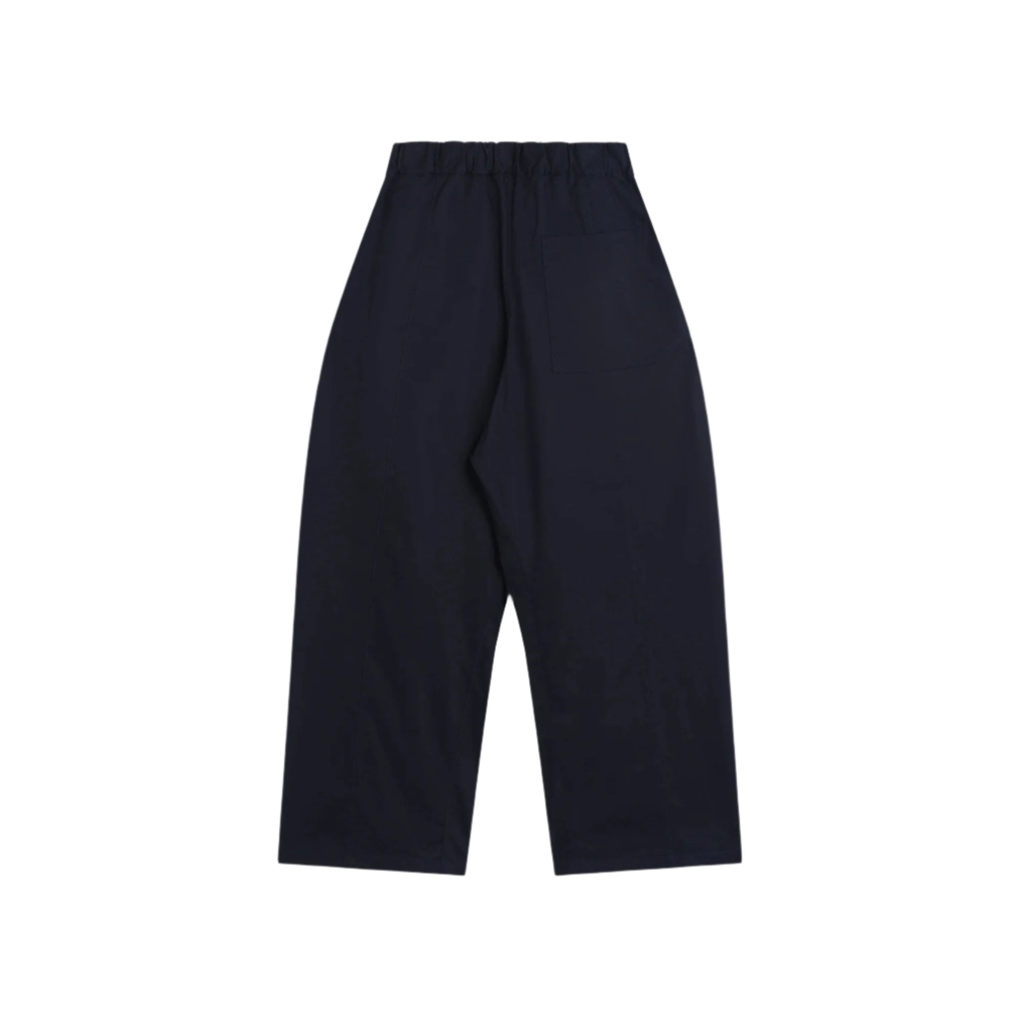Box Pleat Trouser - Navy-Sage Nation-W2 Store