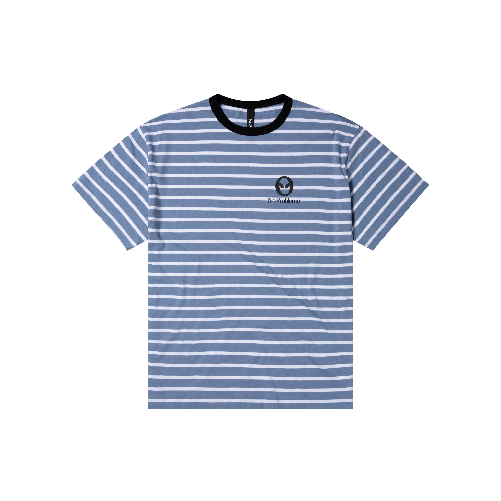 Breton Stripe Short Sleeve T-Shirt - Navy-No Problemo-W2 Store