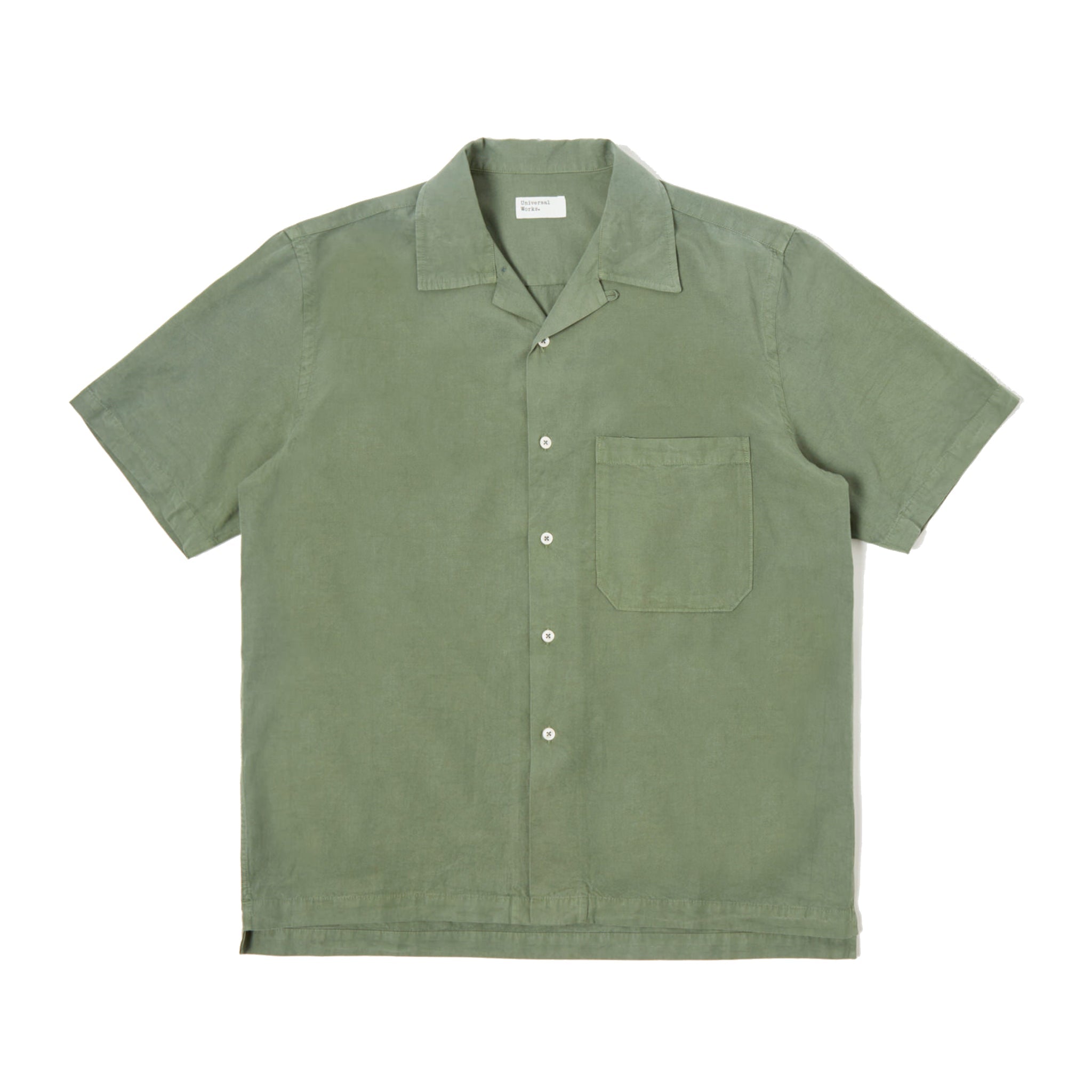 Camp II Shirt Gardenia Lycot - Birch-Universal Works-W2 Store
