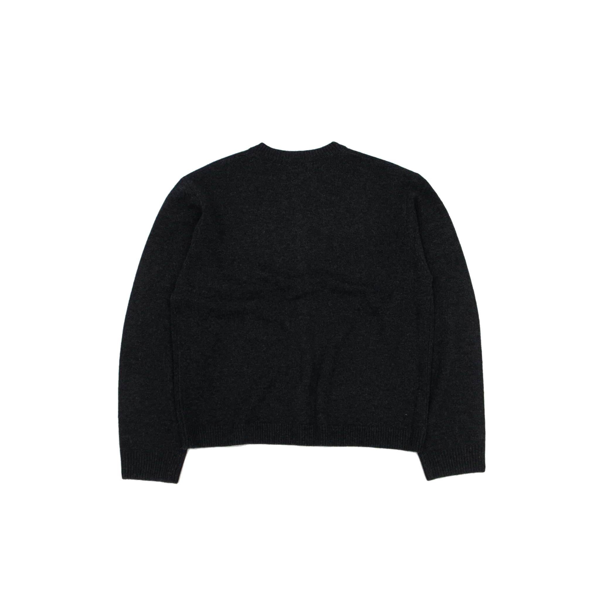 Cardigan Boiled Wool - Charcoal-Berner Kühl-W2 Store