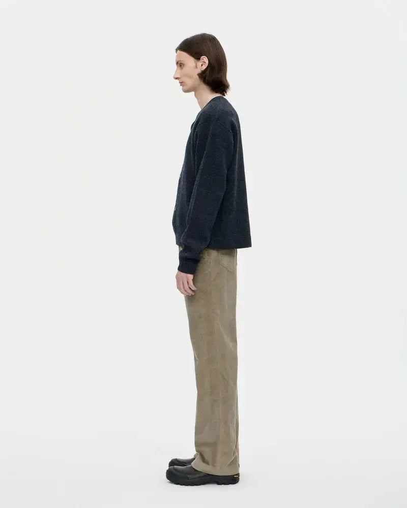 Cardigan Boiled Wool - Charcoal-Berner Kühl-W2 Store