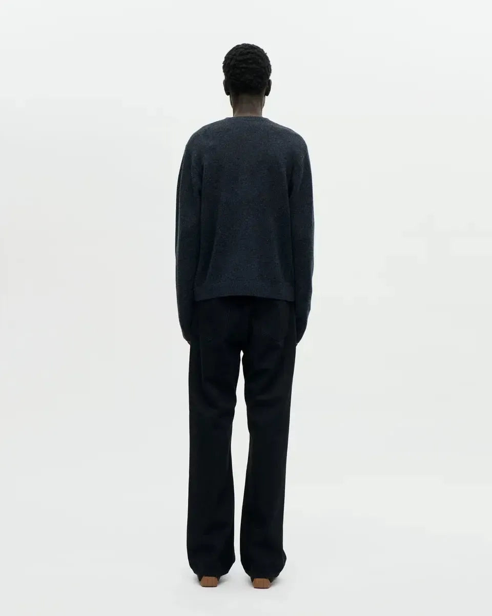 Cardigan Boiled Wool - Charcoal-Berner Kühl-W2 Store
